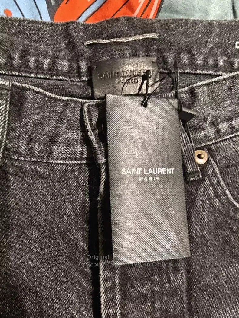 Saint Laurent Paris Saint Laurent SLP Slim Fit Denim Jeans. Size US 32 / EU 48 - 3 Thumbnail