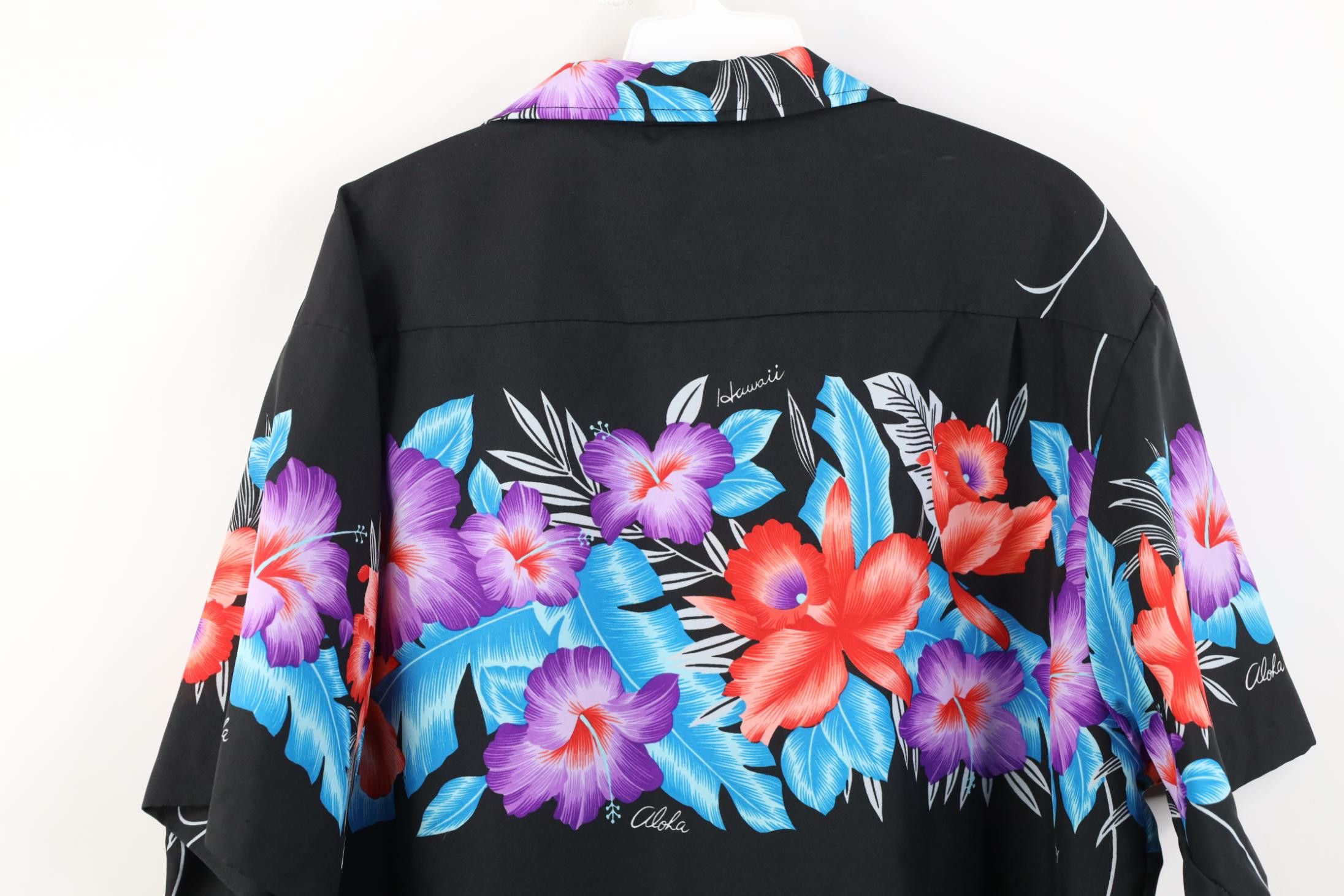 Vintage Vintage 70s Streetwear Hawaiian Beach Luau Button Shirt USA Size US XL / EU 56 / 4 - 12 Thumbnail
