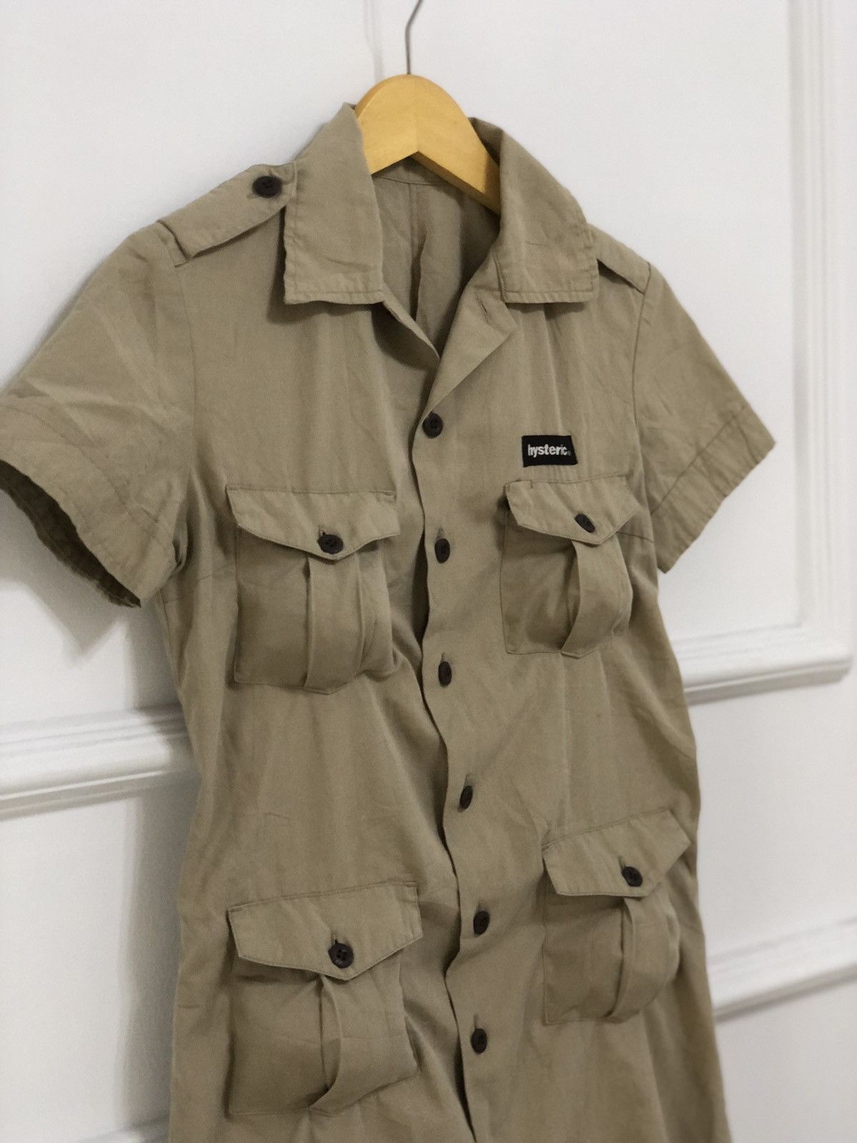 Hysteric Glamour × If Six Was Nine × Japanese Brand Hysteric Glamour Utility Button Mini Dress Size S / US 4 / IT 40 - 6 Thumbnail