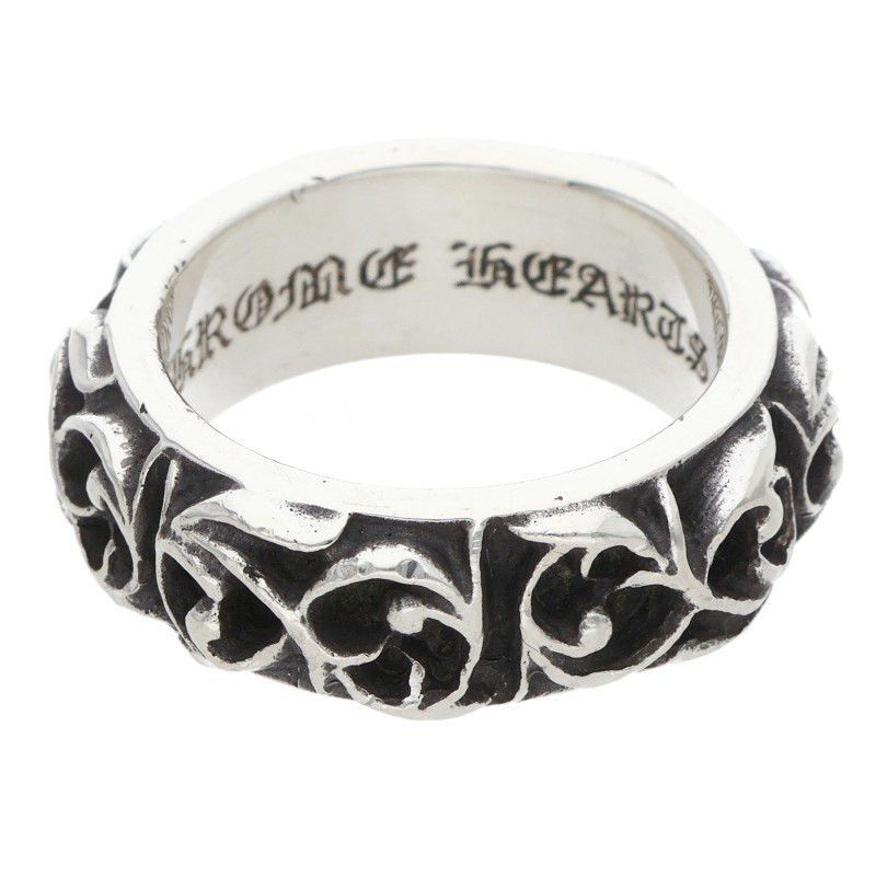 Chrome Hearts Chrome Hearts Eternity Vine Band Silver Ring Size ONE SIZE - 1 Thumbnail