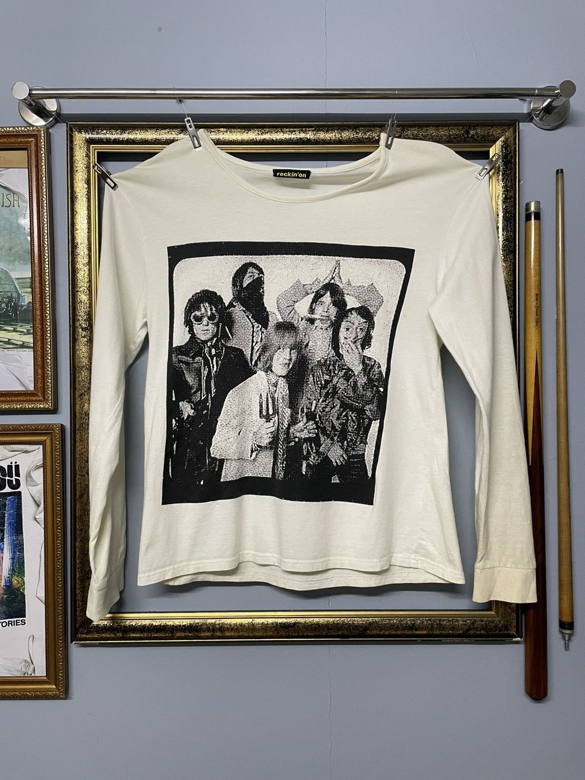 Designer × Japanese Brand × Vintage Vintage 90s Japan Designer Rockin On The Rolling Stones Tee Size US M / EU 48-50 / 2 - 1 Thumbnail