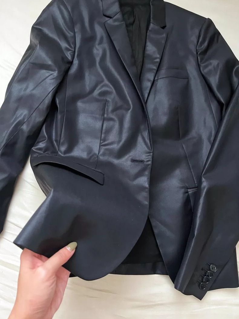 Helmut Lang HELMUT LANG size4 A woolen tailcoat Size XS / US 0-2 / IT 36-38 - 2 Thumbnail
