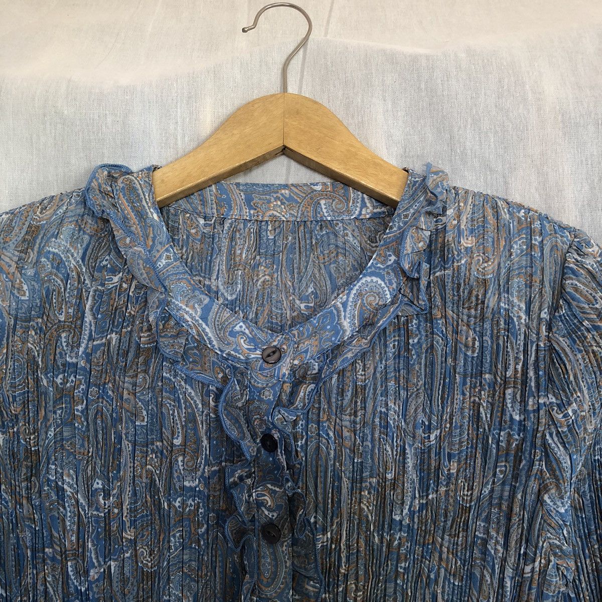 Beauty Beast Amzing printed paisley y2k pleats please issey miyake style Size M / US 6-8 / IT 42-44 - 2 Thumbnail