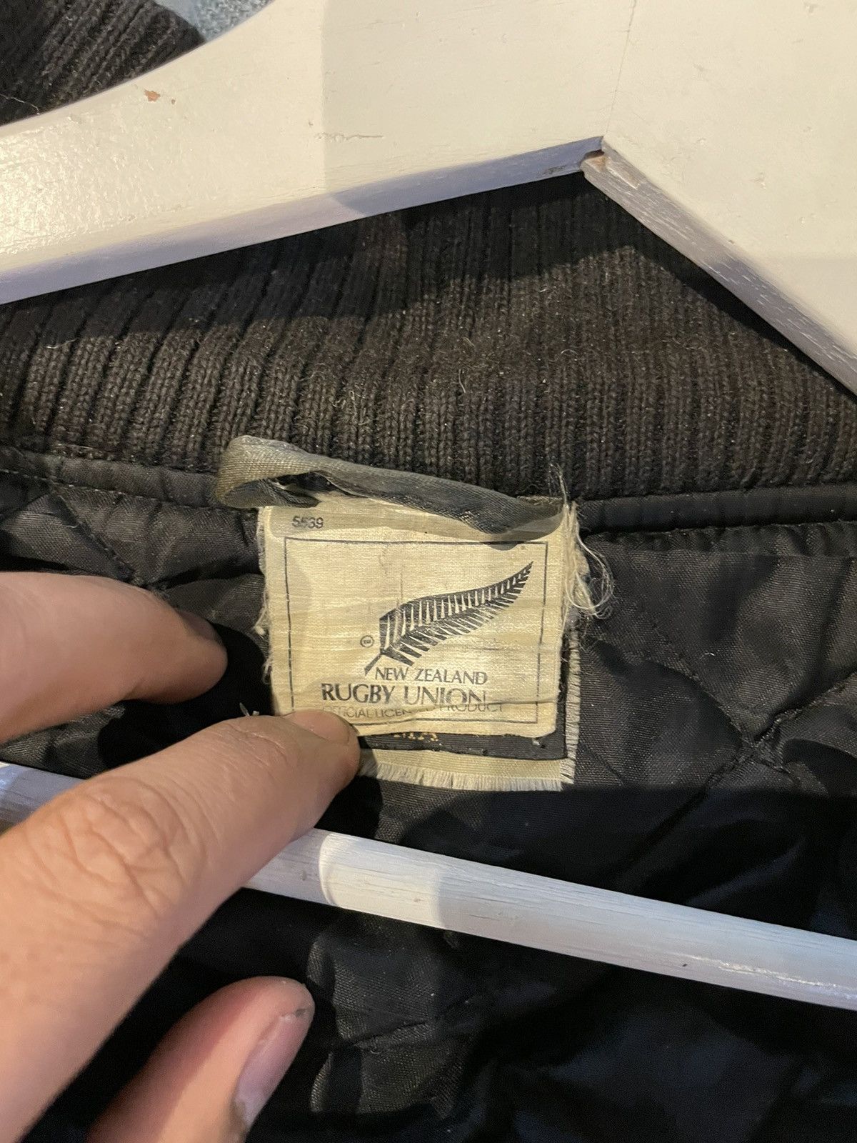 All Blacks × Canterbury of New Zealand × Vintage Canterbury x All Black New Zealand Varsity Jackrt Size US M / EU 48-50 / 2 - 6 Thumbnail