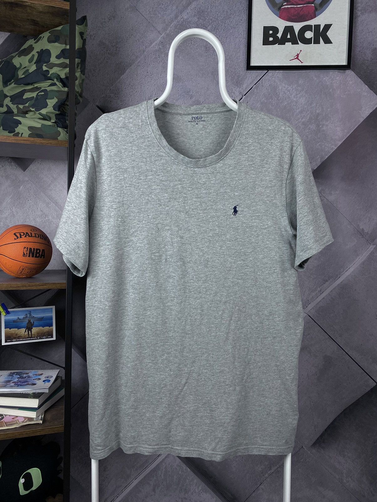 Polo Ralph Lauren Polo Ralph Lauren Base T-shirt Gray Size L Size US L / EU 52-54 / 3 - 1 Thumbnail
