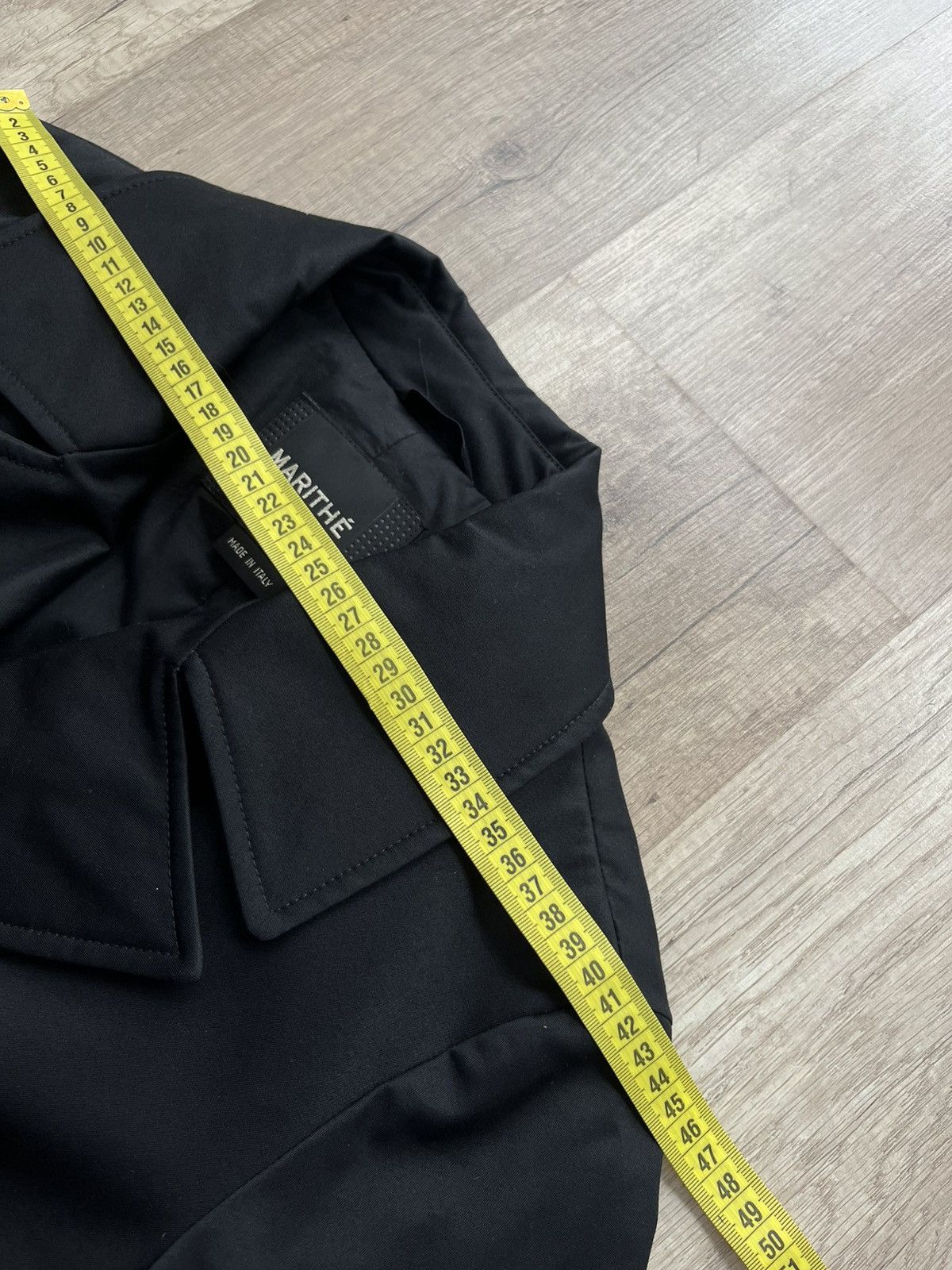 Marithe + Francois Girbaud Marithe Francois Girbaud Jacket Black Women's Size 29 Size M / US 6-8 / IT 42-44 - 19 Thumbnail
