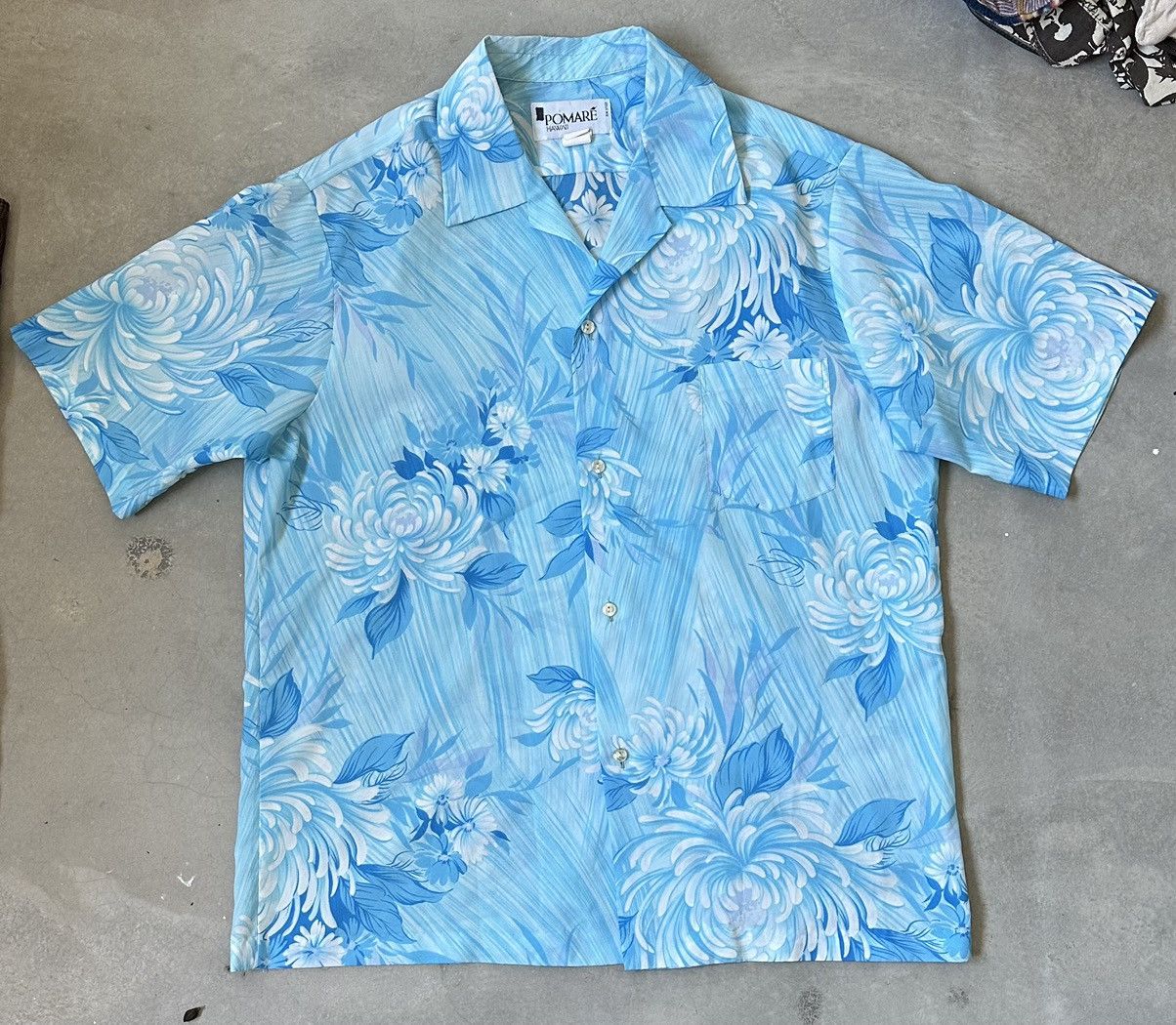 Vintage VINTAGE POMADE HAWAII ALOHA SHIRT Size US L / EU 52-54 / 3 - 1 Thumbnail