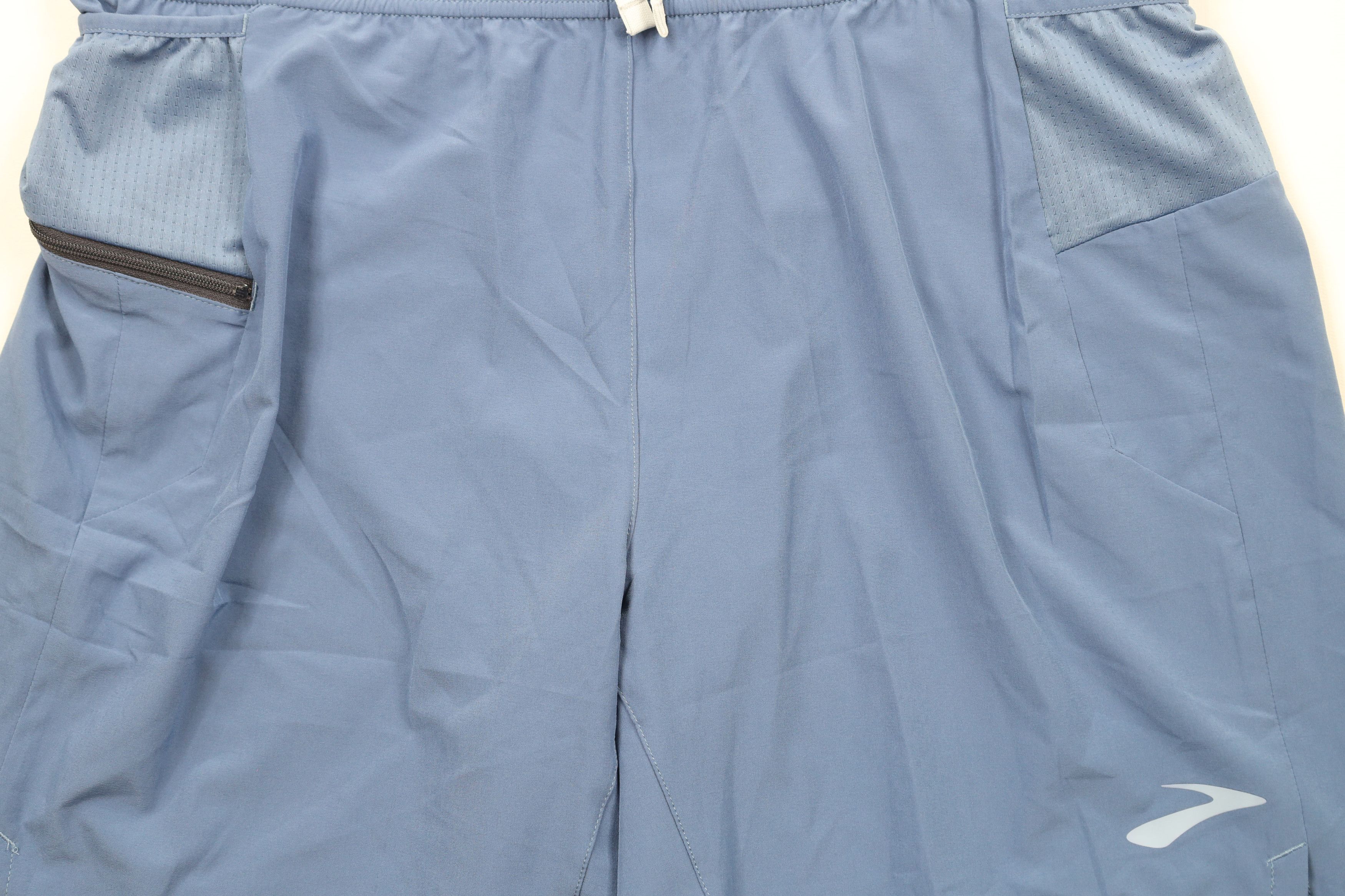 Brooks × Vintage Brooks Running 2 In 1 Lined Running Jogging Shorts Blue 7" Size US 32 / EU 48 - 3 Thumbnail