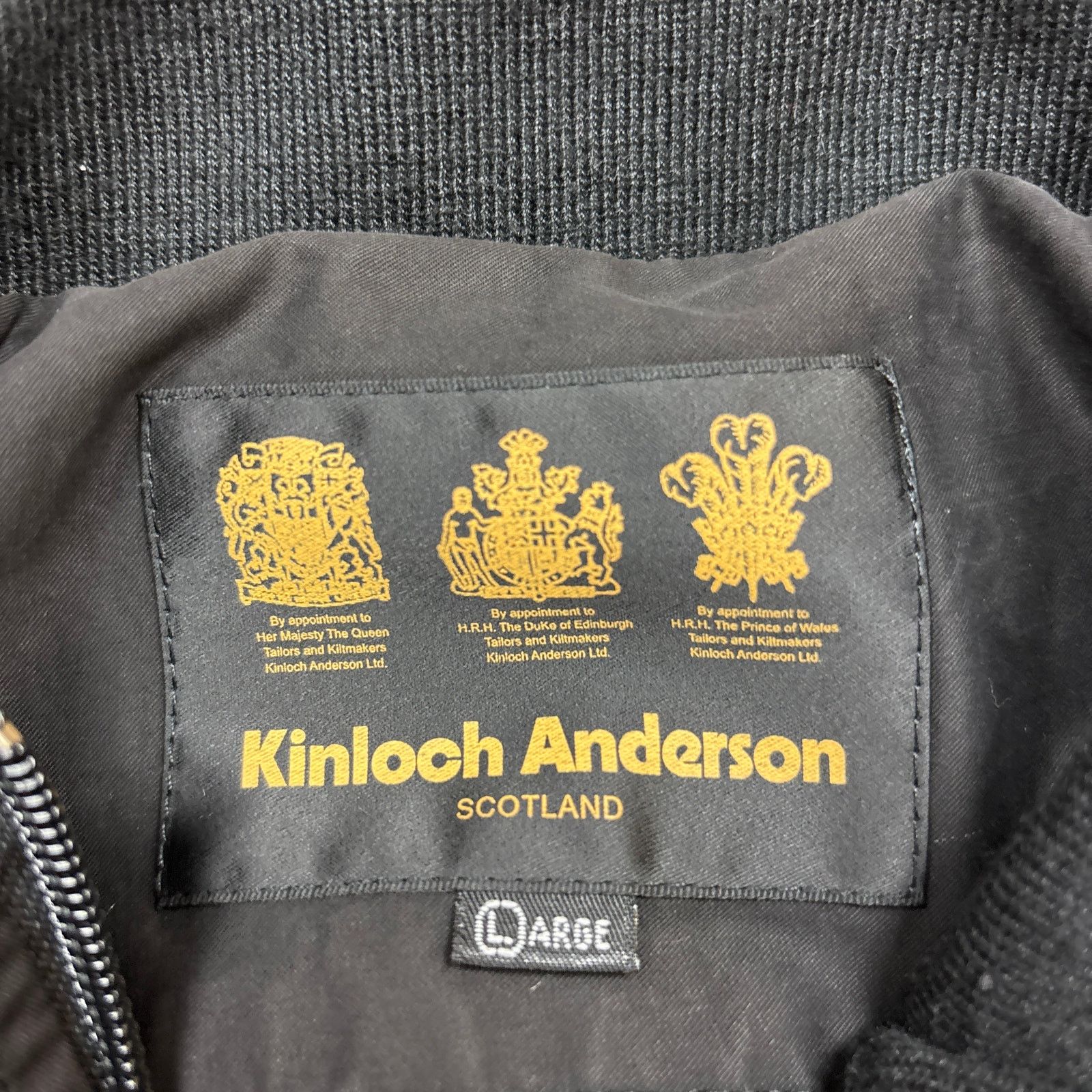 Designer × Vintage Vintage Kinloch Anderson Scotland Bomber Track Jacket Large Size US L / EU 52-54 / 3 - 5 Thumbnail