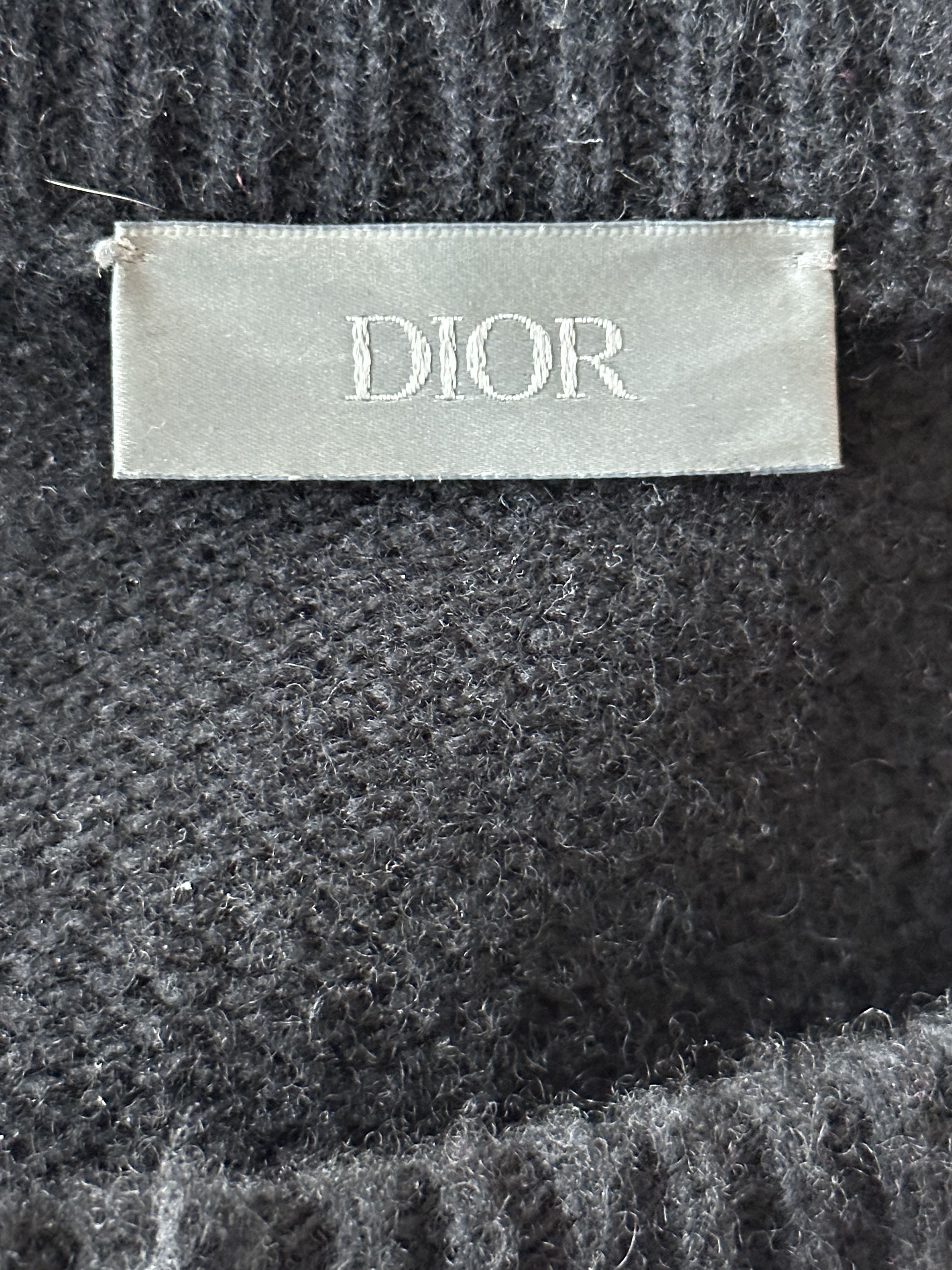 Dior Dior Black Atelier Wool Knitted Sweater Size US XL / EU 56 / 4 - 3 Thumbnail