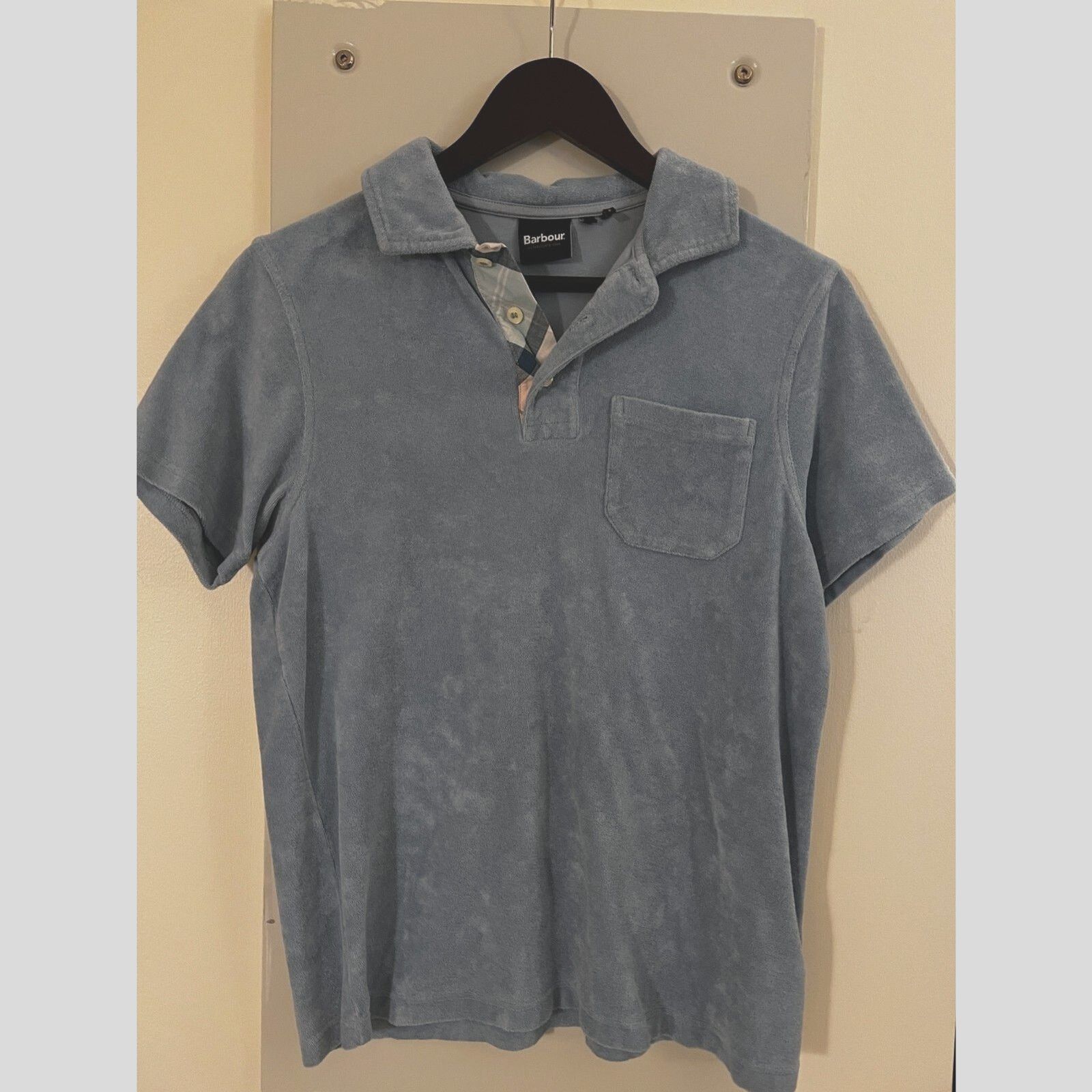 Barbour Barbour Fluffy Baby Blue Polo Size US S / EU 44-46 / 1 - 3 Thumbnail