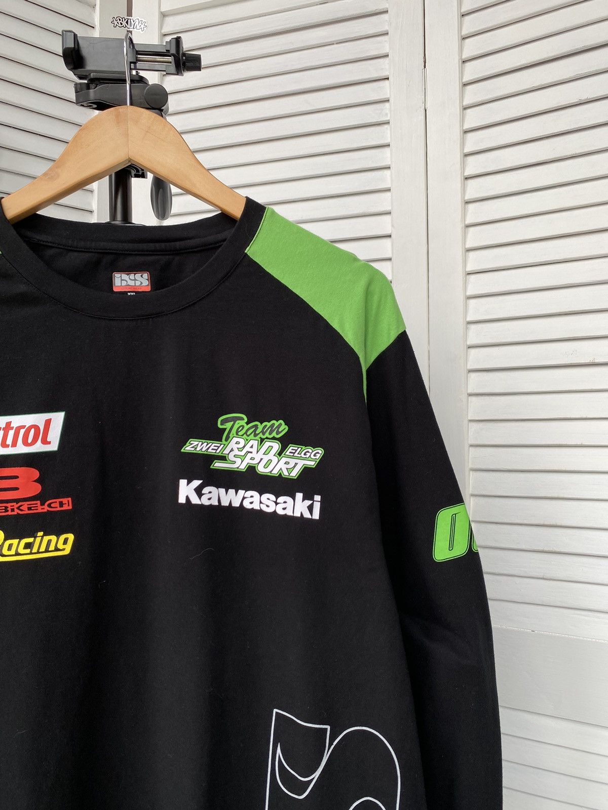 Dainese IXS Kawasaki Moto Racing Zwei Rad Sport Elgg Long Sleeve Size US XL / EU 56 / 4 - 4 Thumbnail