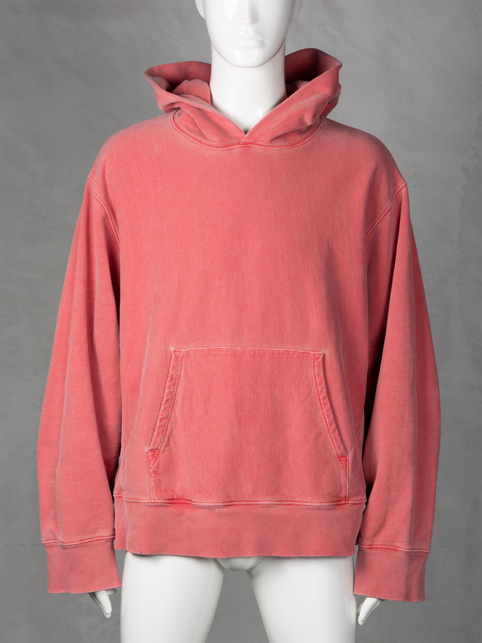 Yeezy YEEZY Season 3 (2016) - Fleece Hoodie (Fluoro Red) - size S Size US S / EU 44-46 / 1 - 4 Thumbnail