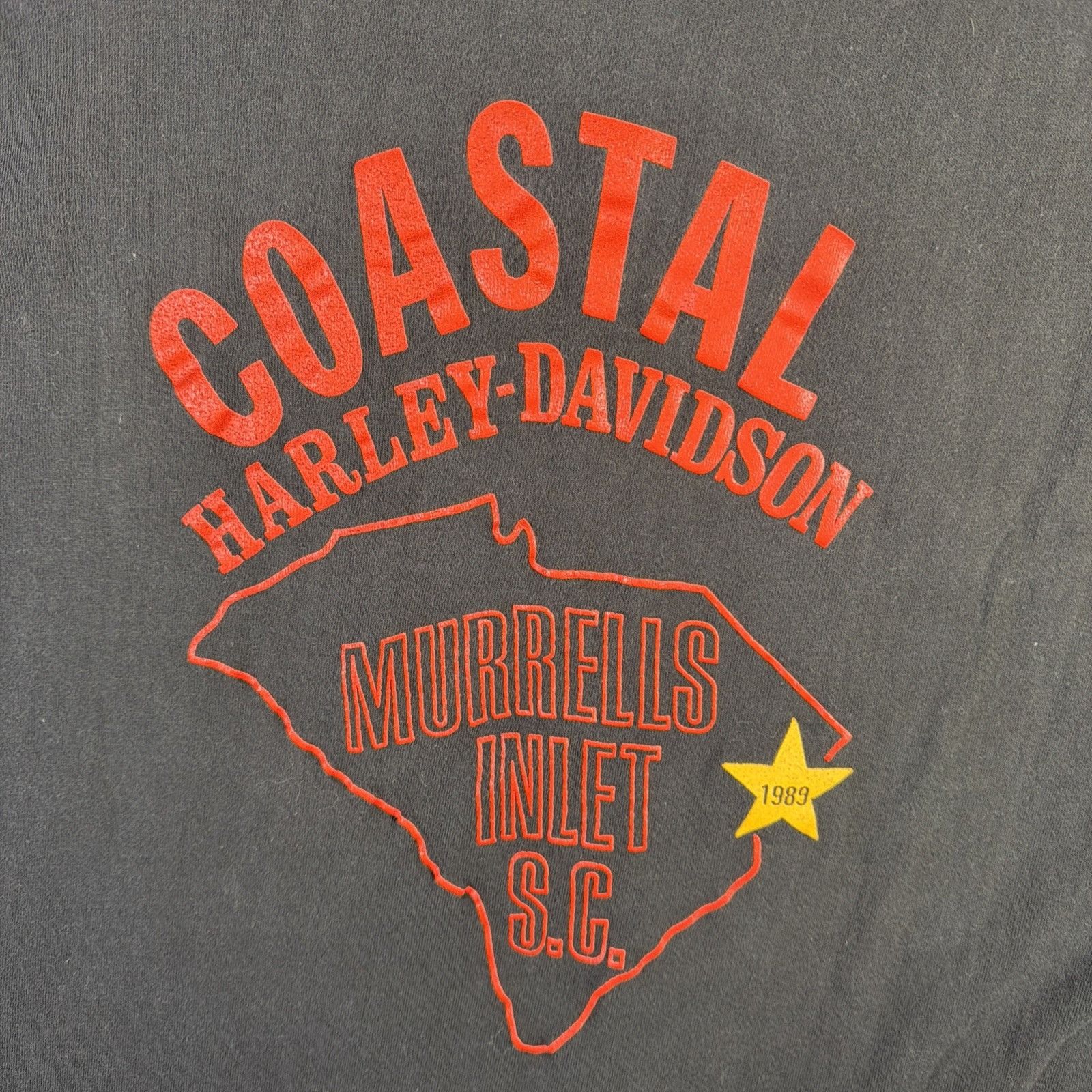 Harley Davidson Vintage Harley Davidson Shirt Mens Large Black 80s 3D Emblem Size US L / EU 52-54 / 3 - 8 Thumbnail