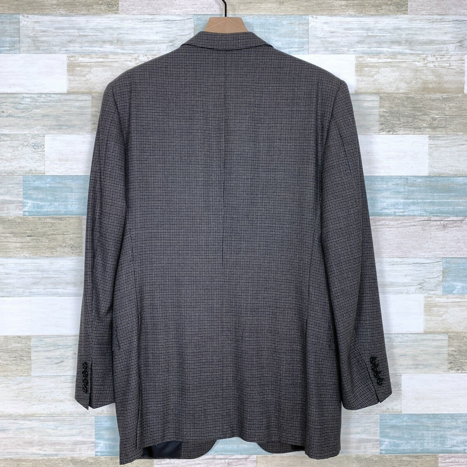 Ermenegildo Zegna Ermenegildo Zegna Trofeo Saks Fifth Sport Coat Gray Mens 42L Size 42L - 5 Thumbnail