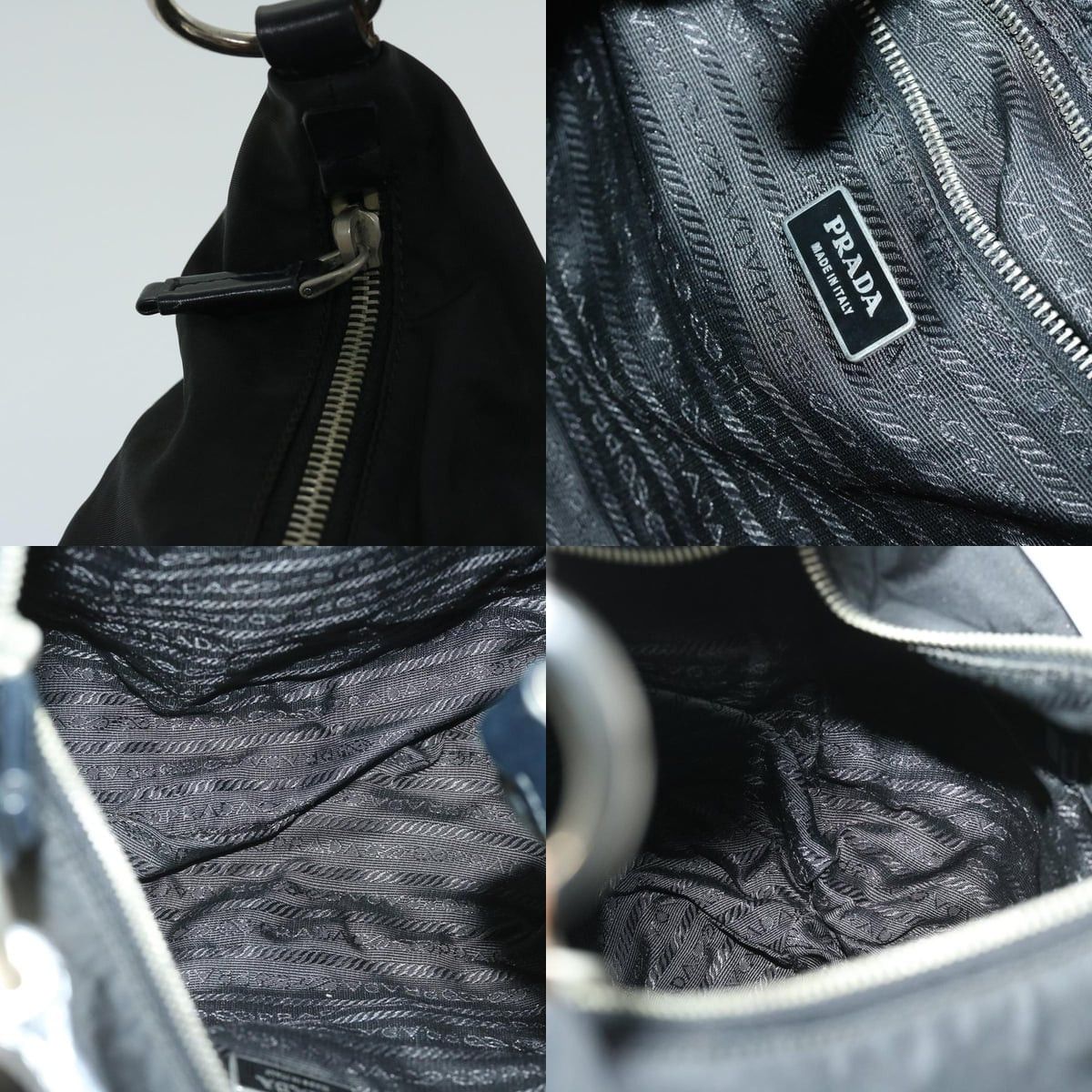 Prada PRADA Shoulder Bag Nylon Black Size ONE SIZE - 11 Thumbnail