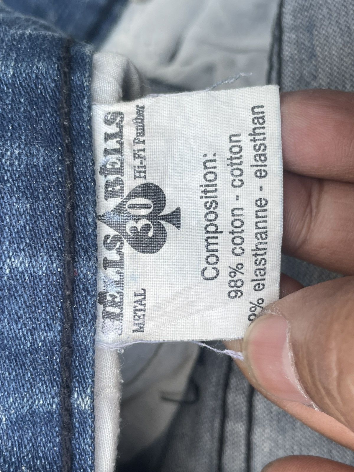 Designer × Hells Bells Hells Bells Distresed Denim Size US 32 / EU 48 - 17 Thumbnail