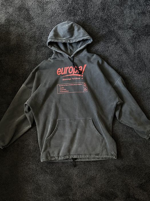 Balenciaga on sale europa hoodie