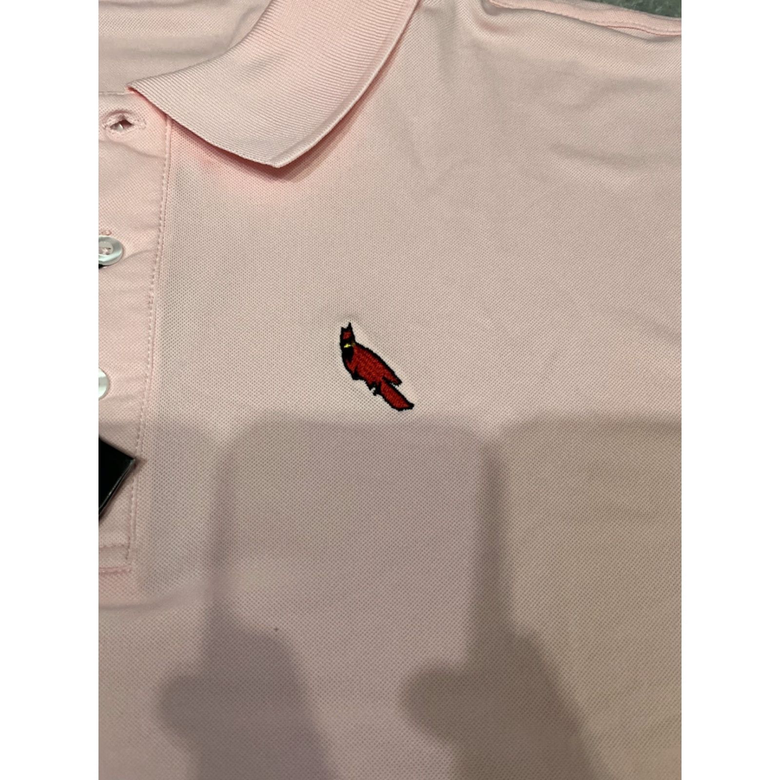 Vintage Byron Nelson Polo Shirt Mens DriWay Golf Performance 2XL Cardinal Logo Pink Size US XXL / EU 58 / 5 - 3 Thumbnail