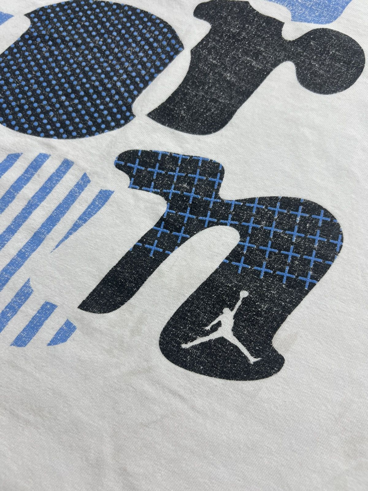 Nike 90s Nike Air Jordan Vintage Y2K Oversized Retro Tee T-Shirt Size US L / EU 52-54 / 3 - 5 Thumbnail