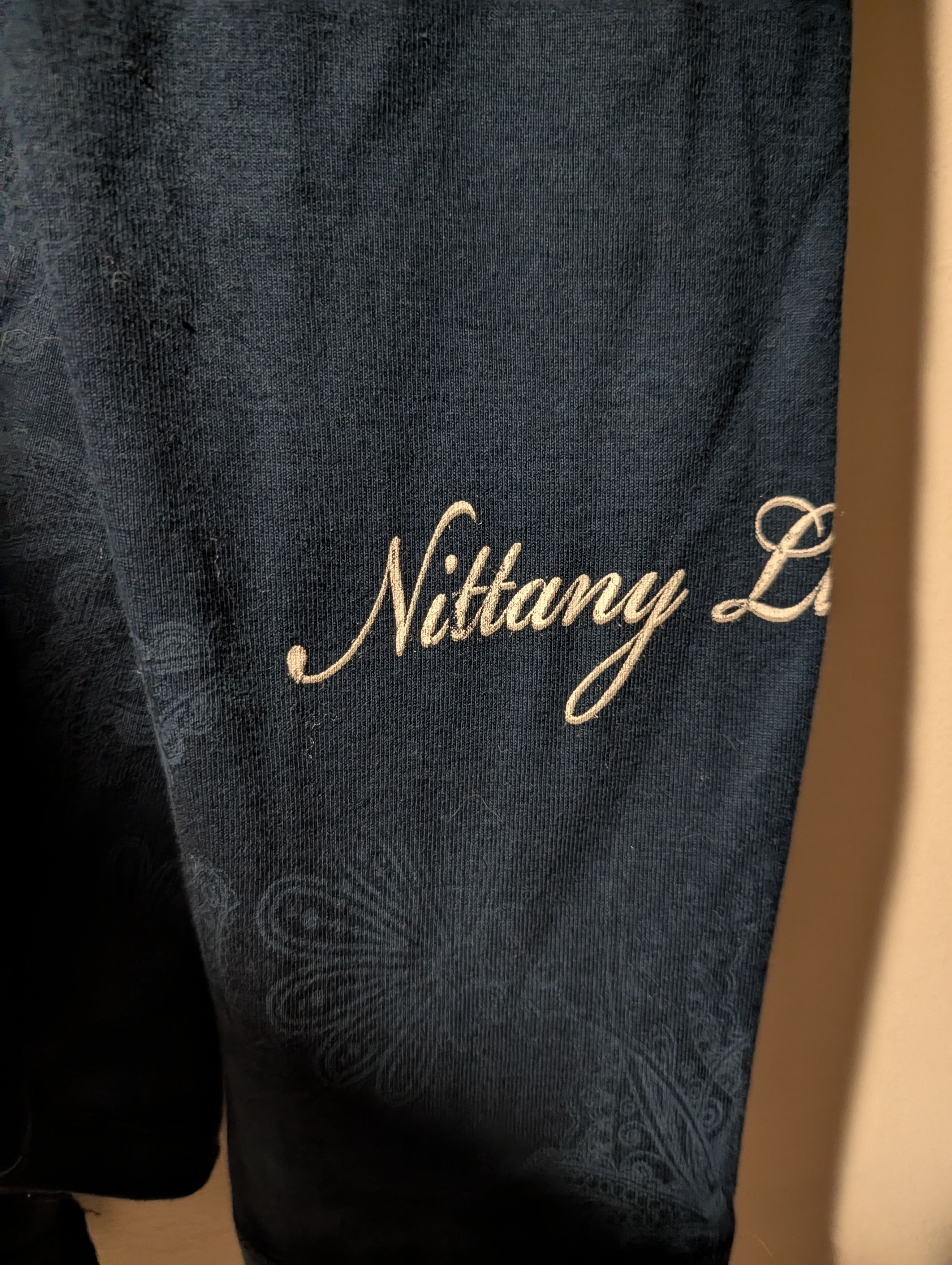 NCAA NWT Penn State Nittany Lions Hoodie Paisley Studio Y2K Size L / US 10 / IT 46 - 3 Thumbnail