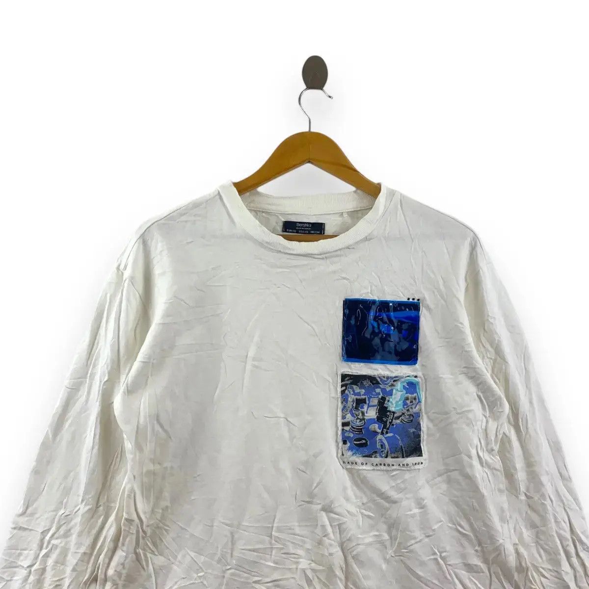 Bershka BERSHKA Made Of Iron And Carbon Name Your Price Tee Shirt Size XS / US 0-2 / IT 36-38 - 2 Thumbnail