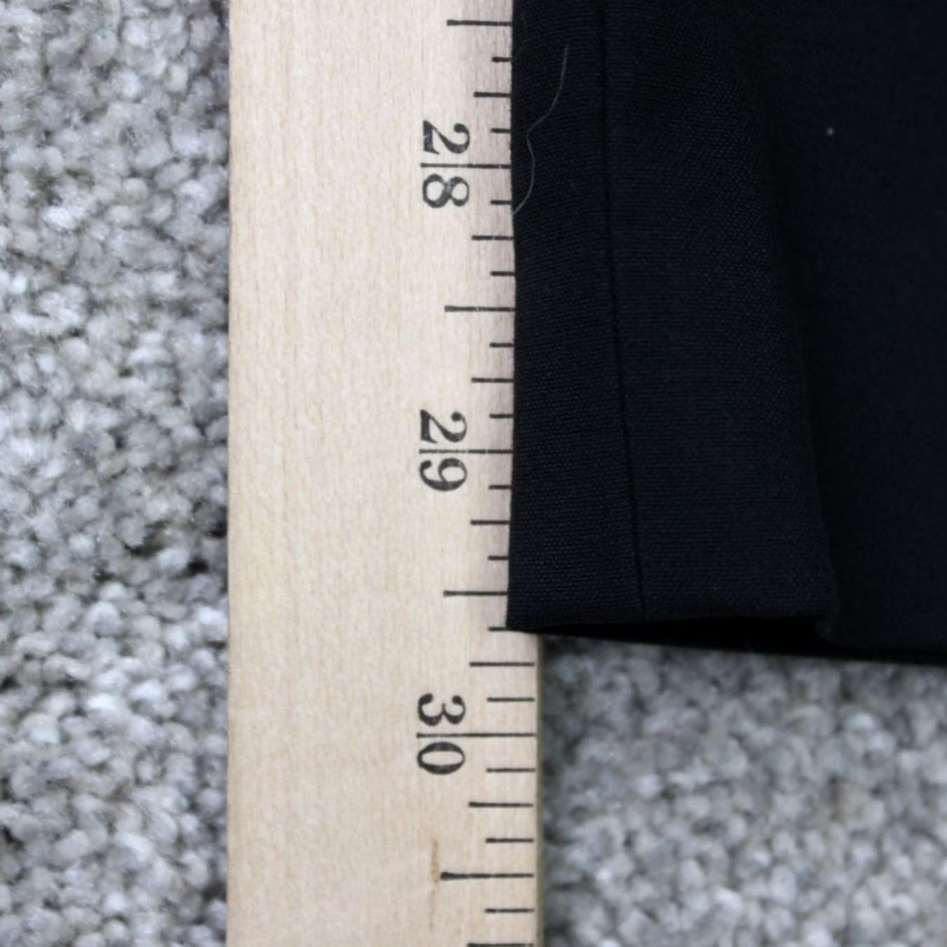 Ralph Lauren LAUREN Ralph Lauren Pants Mens 40x30 Black Flat Front Polyester/Viscose Stretch Dress Pants Size US 40 / EU 56 - 4 Thumbnail