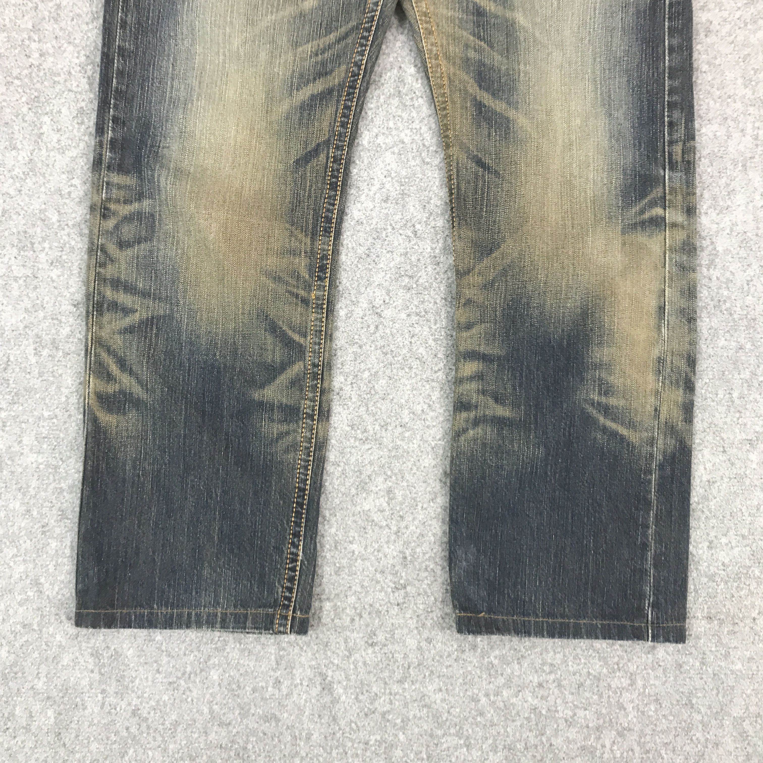 Designer × Edwin × Japanese Brand BAGGY EDWIN JAPAN RUSTY DENIM JEANS Size US 32 / EU 48 - 3 Thumbnail
