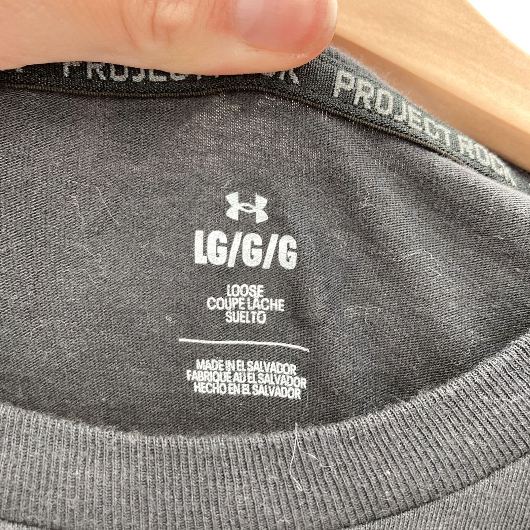 Under Armour VINTAGE Under Armour Project Rock Shirt Mens L Black Iron Paradise Graphic Training Size US L / EU 52-54 / 3 - 4 Thumbnail