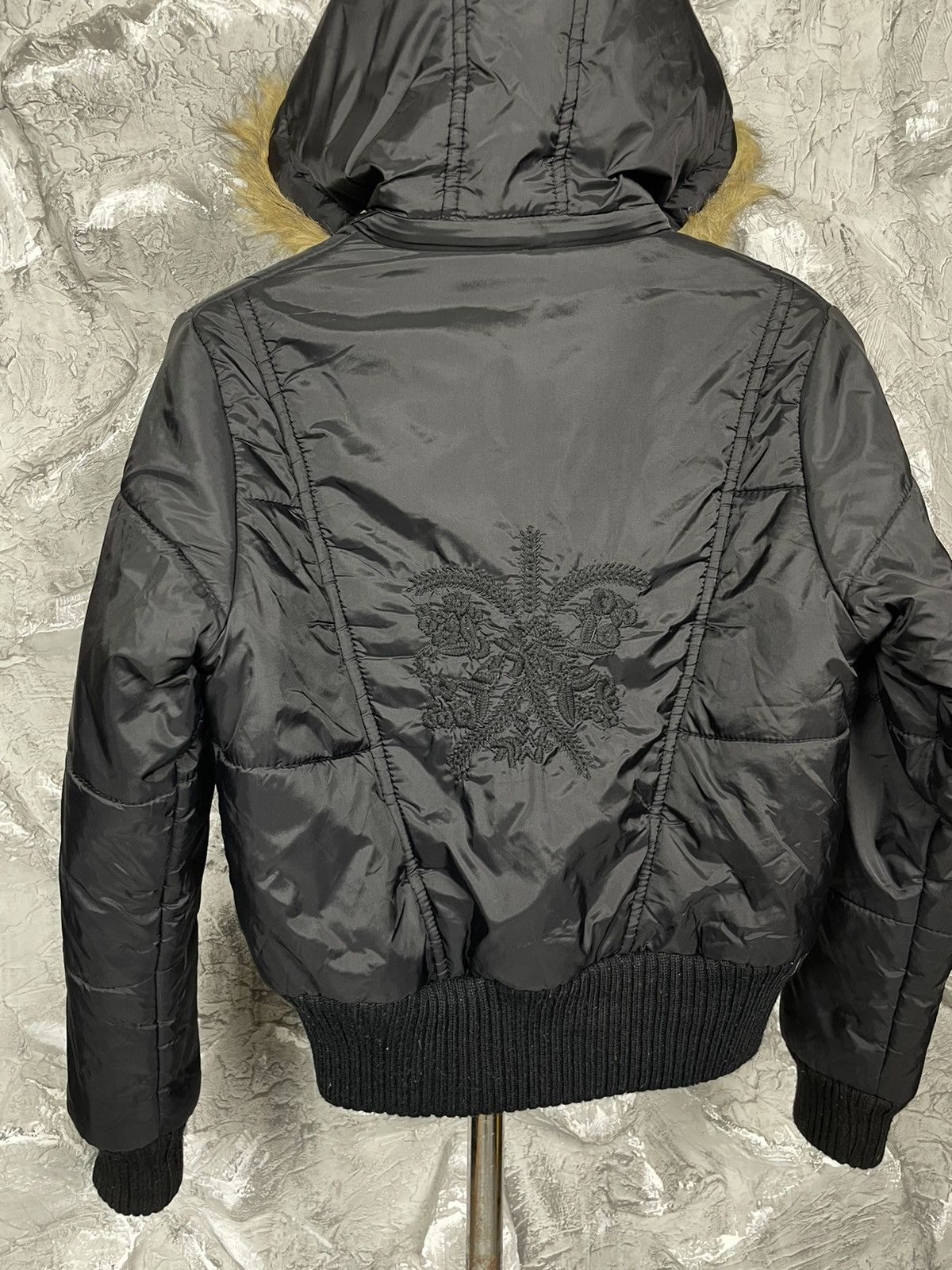 Hysteric Glamour Y2K 2000s Fur Japanese Nylon Bomber IfSixWasNine LGB Style Size US S / EU 44-46 / 1 - 5 Thumbnail