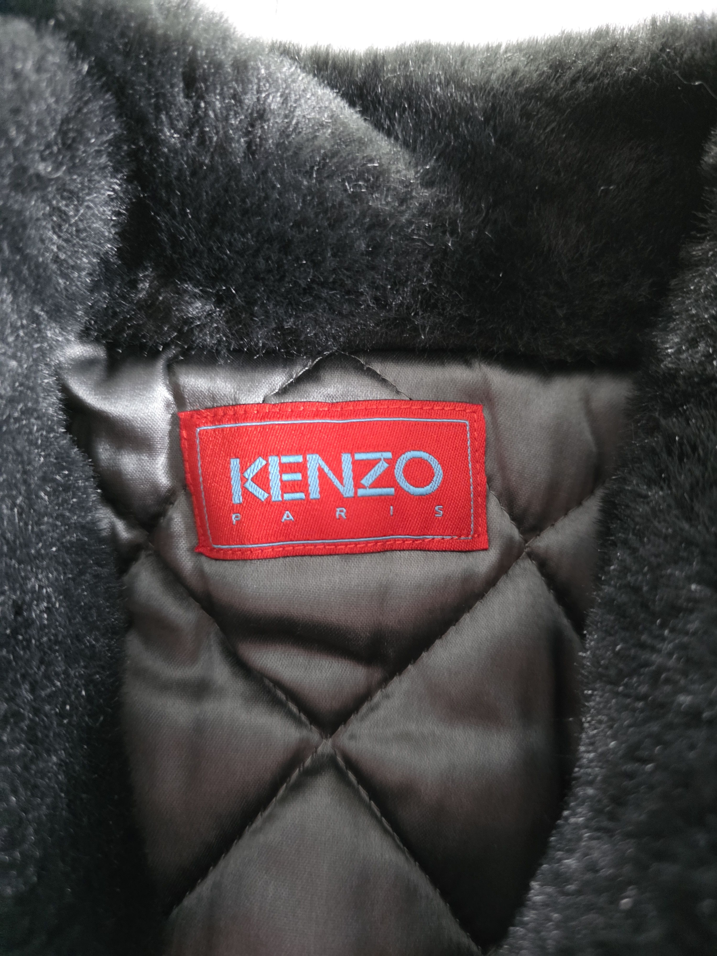 Kenzo Kenzo Paris Giacca Vtg Animalier 90s Con Colletto Pelliccia Size M / US 6-8 / IT 42-44 - 6 Thumbnail