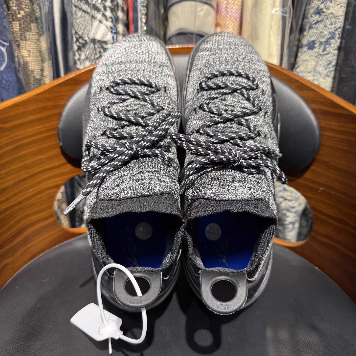 Nike Nike KD11 Kevin Durant Black & White Oreo K15 Size US 10 / EU 43 - 8 Thumbnail
