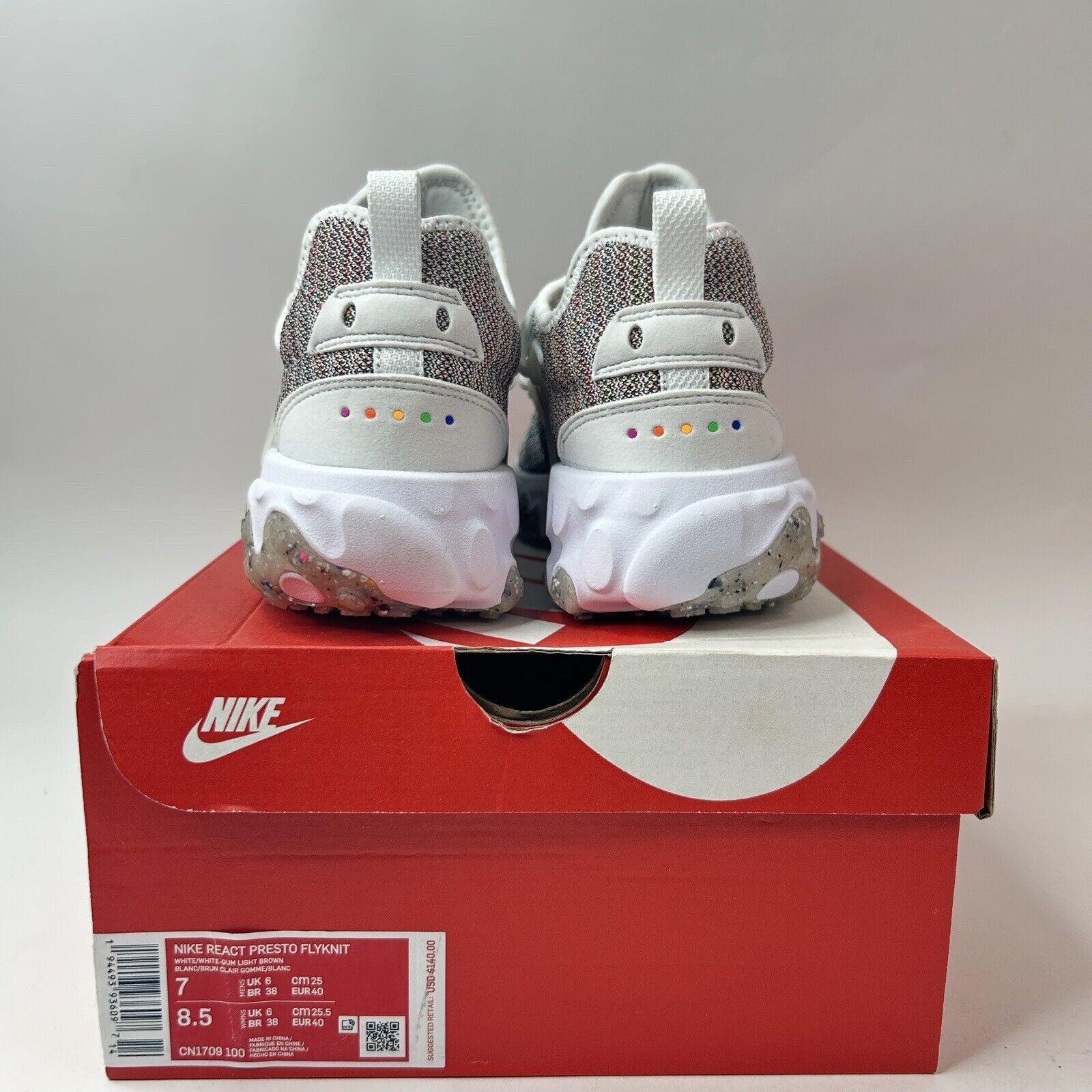 Nike Nike Men's React Presto Flyknit “Recycled Canvas Pack” 2023 Size US 7 / EU 40 - 4 Thumbnail