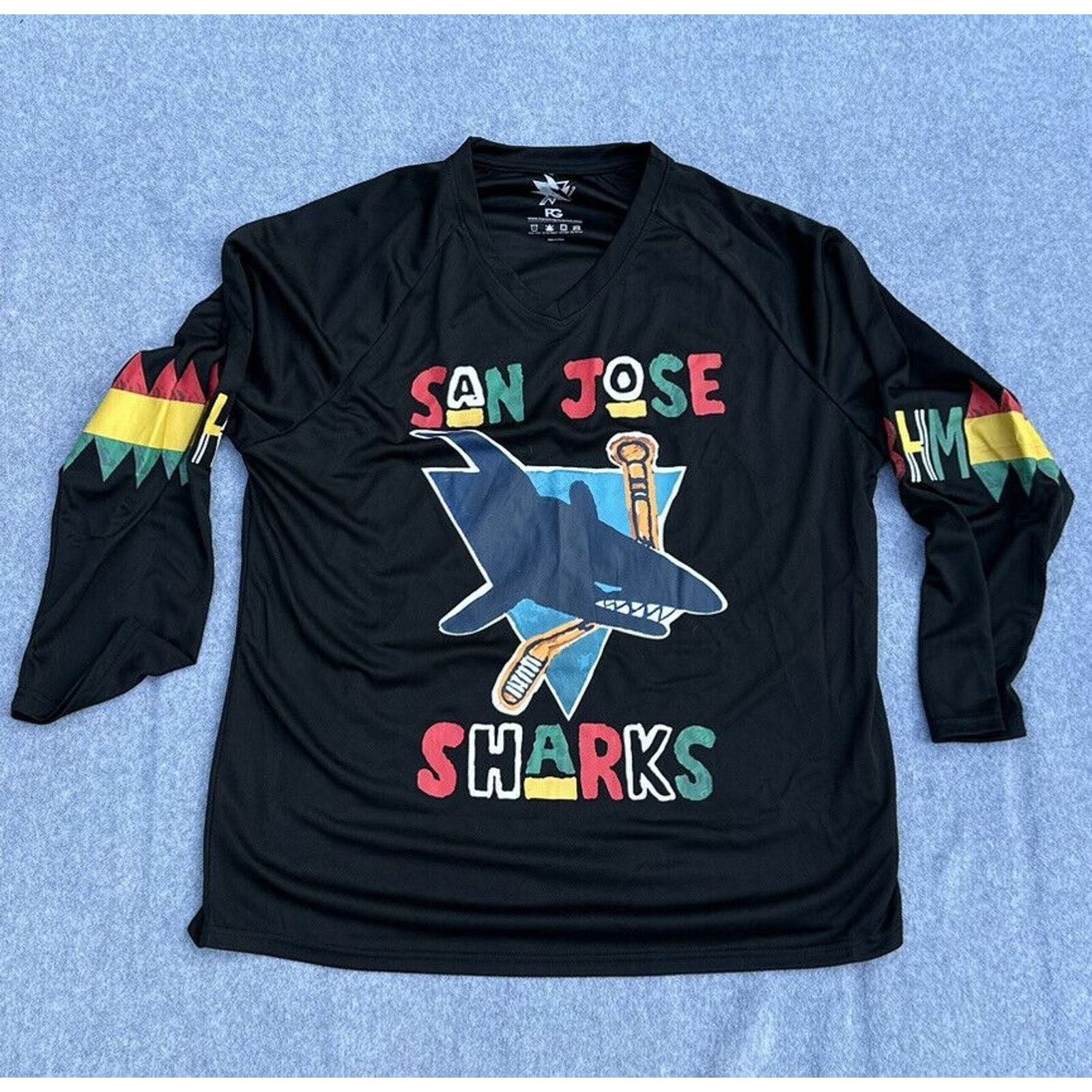 Other San Jose Sharks Mens M Black History Hockey Jersey Franklin Size US M / EU 48-50 / 2 - 1 Thumbnail