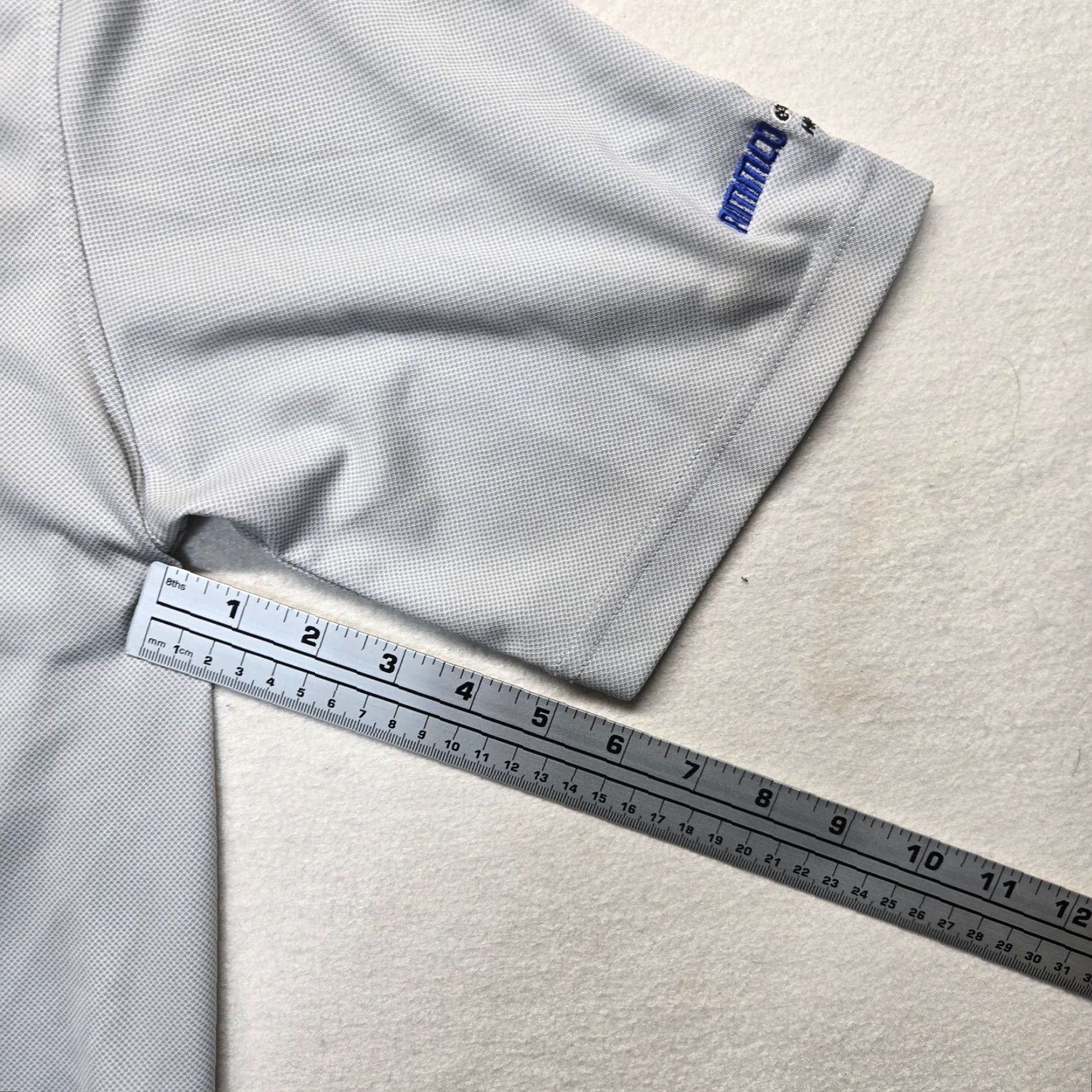 Vintage Gray Polo Shirt Adult Men's Size M - Advanced Auto Parts Size US M / EU 48-50 / 2 - 5 Thumbnail