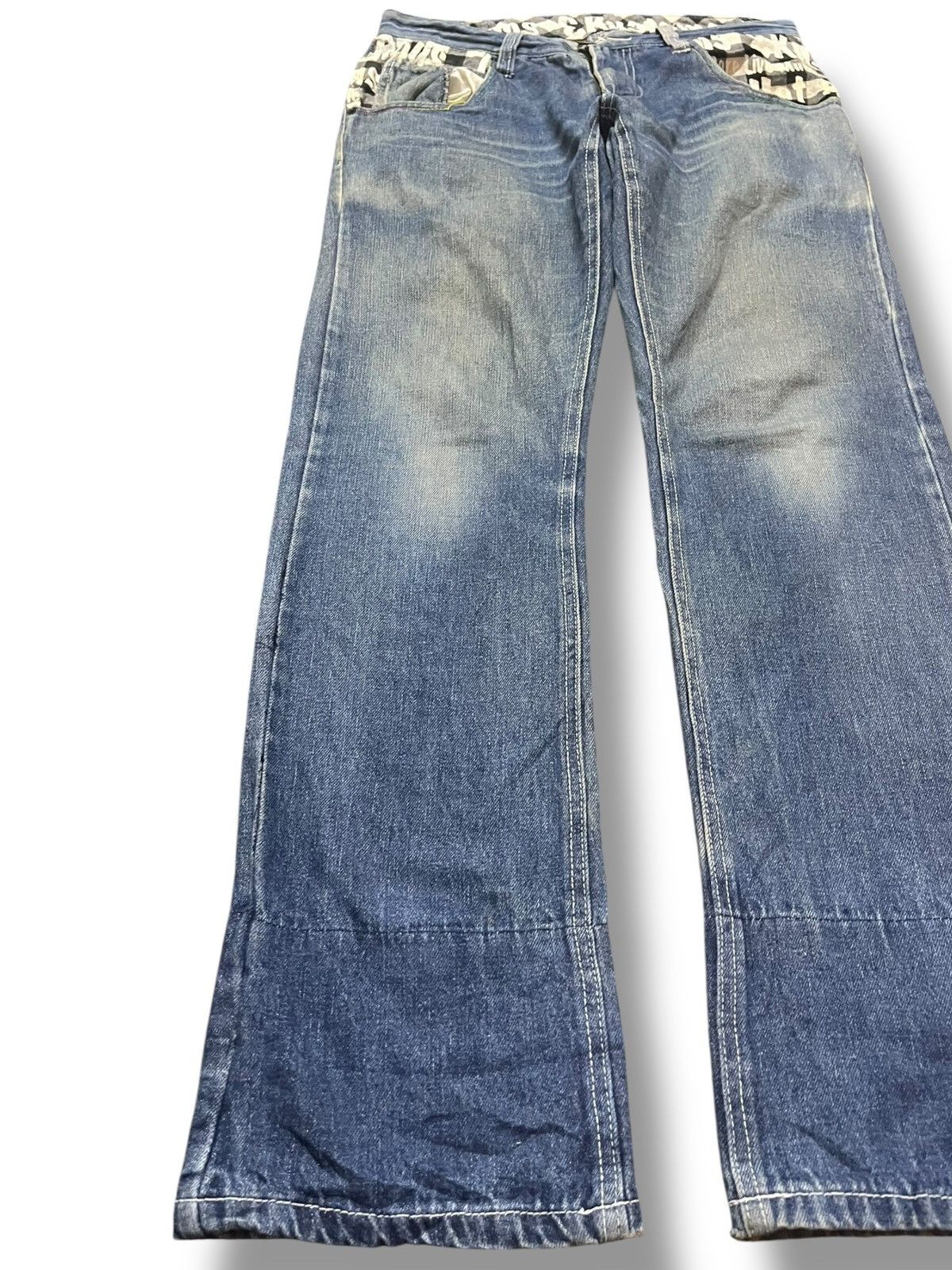 Hysteric Glamour Vintage Japanese Brand Customwork Denim Size US 31 - 5 Thumbnail