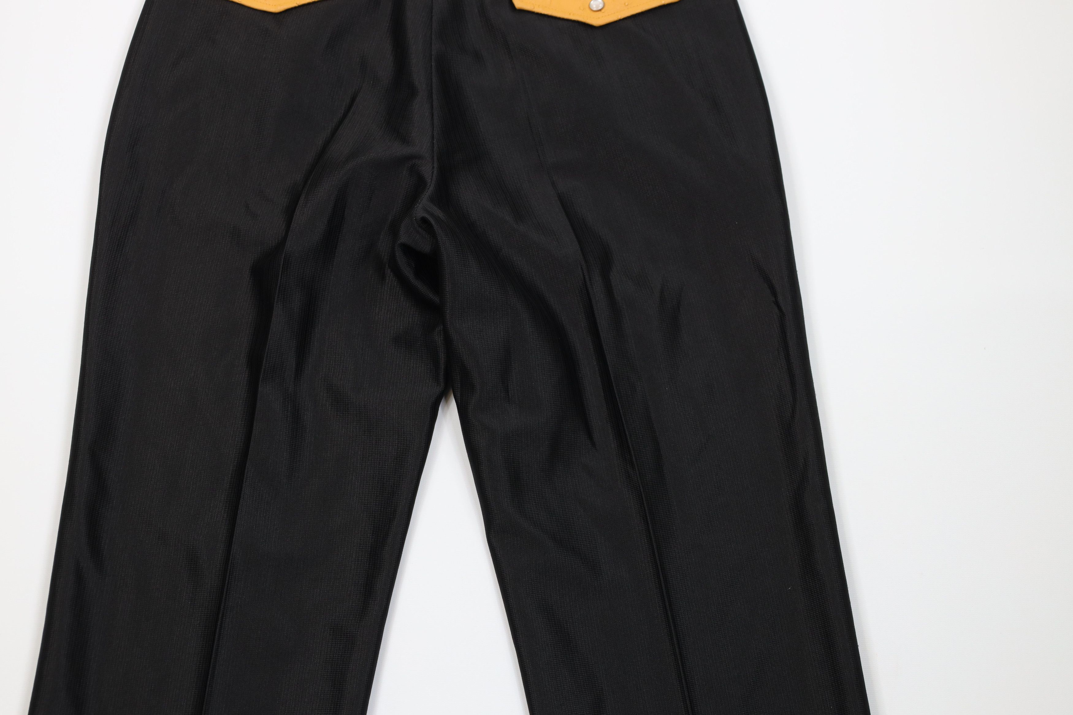 Vintage Vintage 90s Streetwear Trim Wide Leg Western Cowboy Pants Size US 30 / EU 46 - 10 Thumbnail