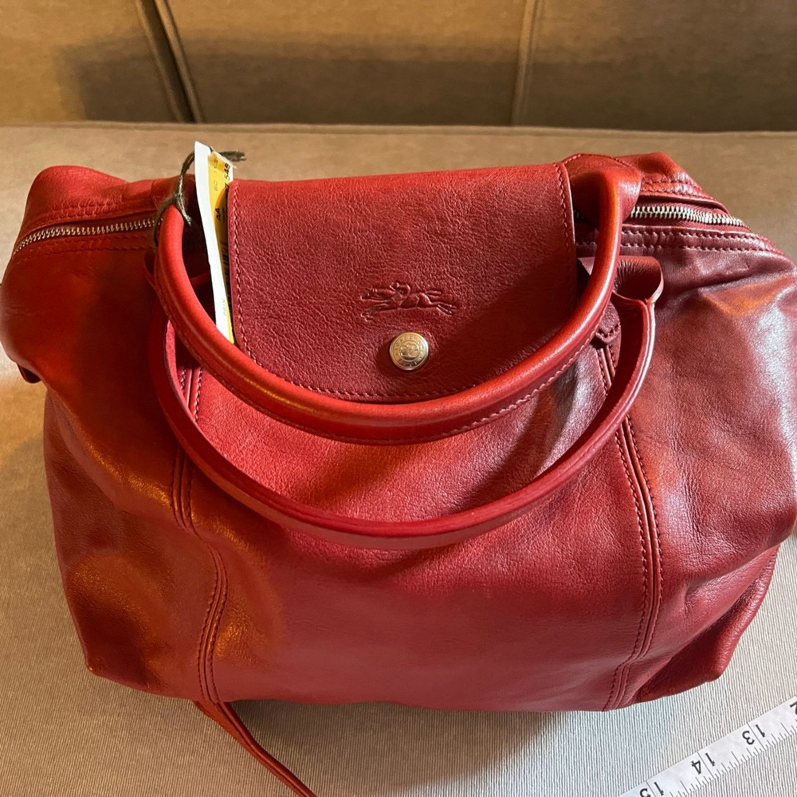Longchamp Longchamp LE PLIAGE CUIR Leather Handbag NWT Size ONE SIZE - 3 Thumbnail