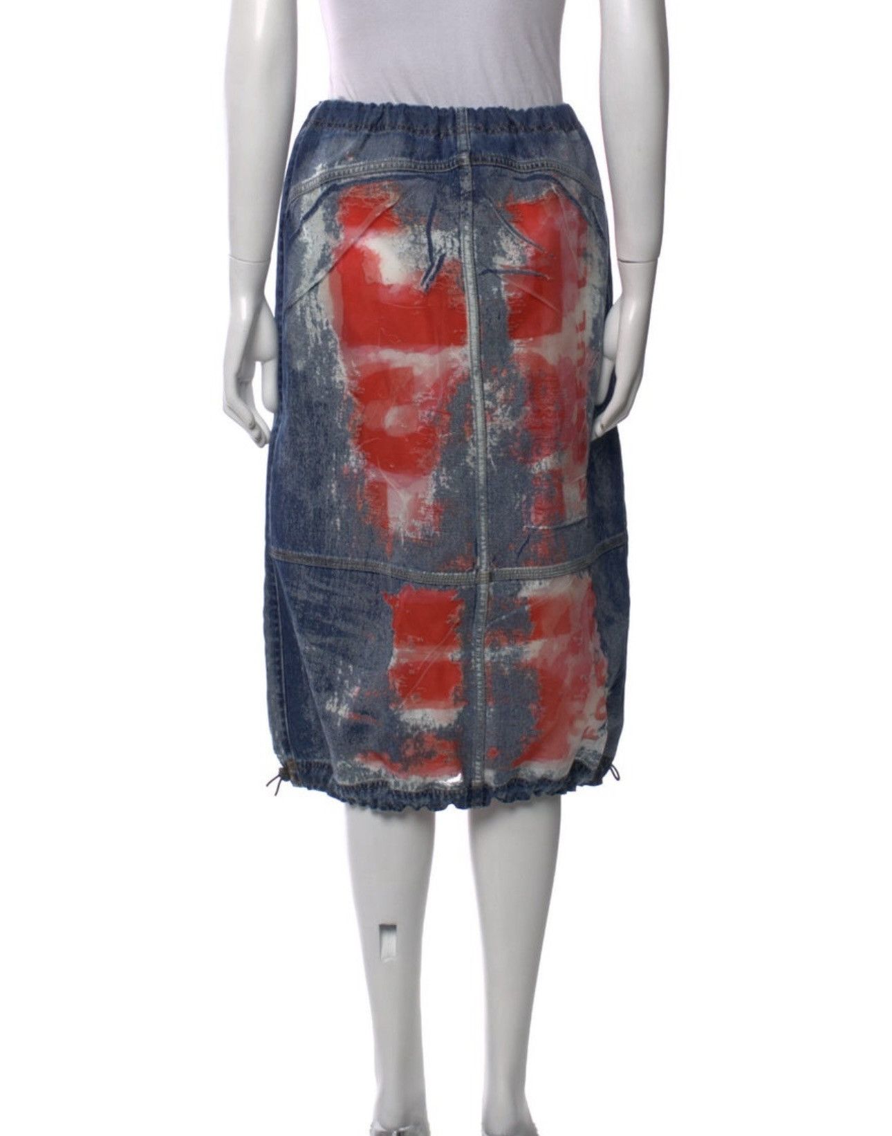 Diesel Diesel Emblemed Mini Skirt Size 28" / US 6 / IT 42 - 2 Thumbnail