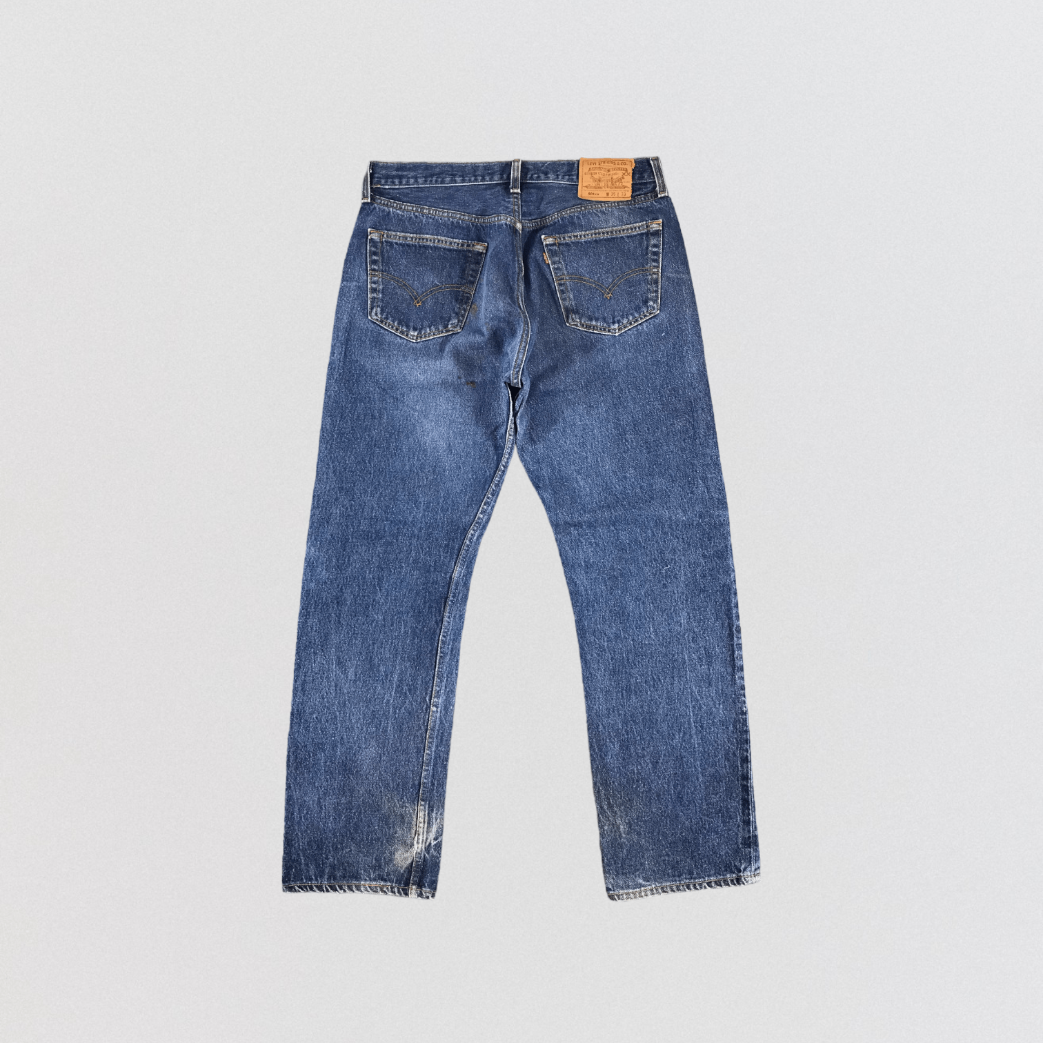 Levi's × Vintage Vintage 90s Levis 501 xx Denim Jeans-JM899 Size US 33 - 2 Thumbnail