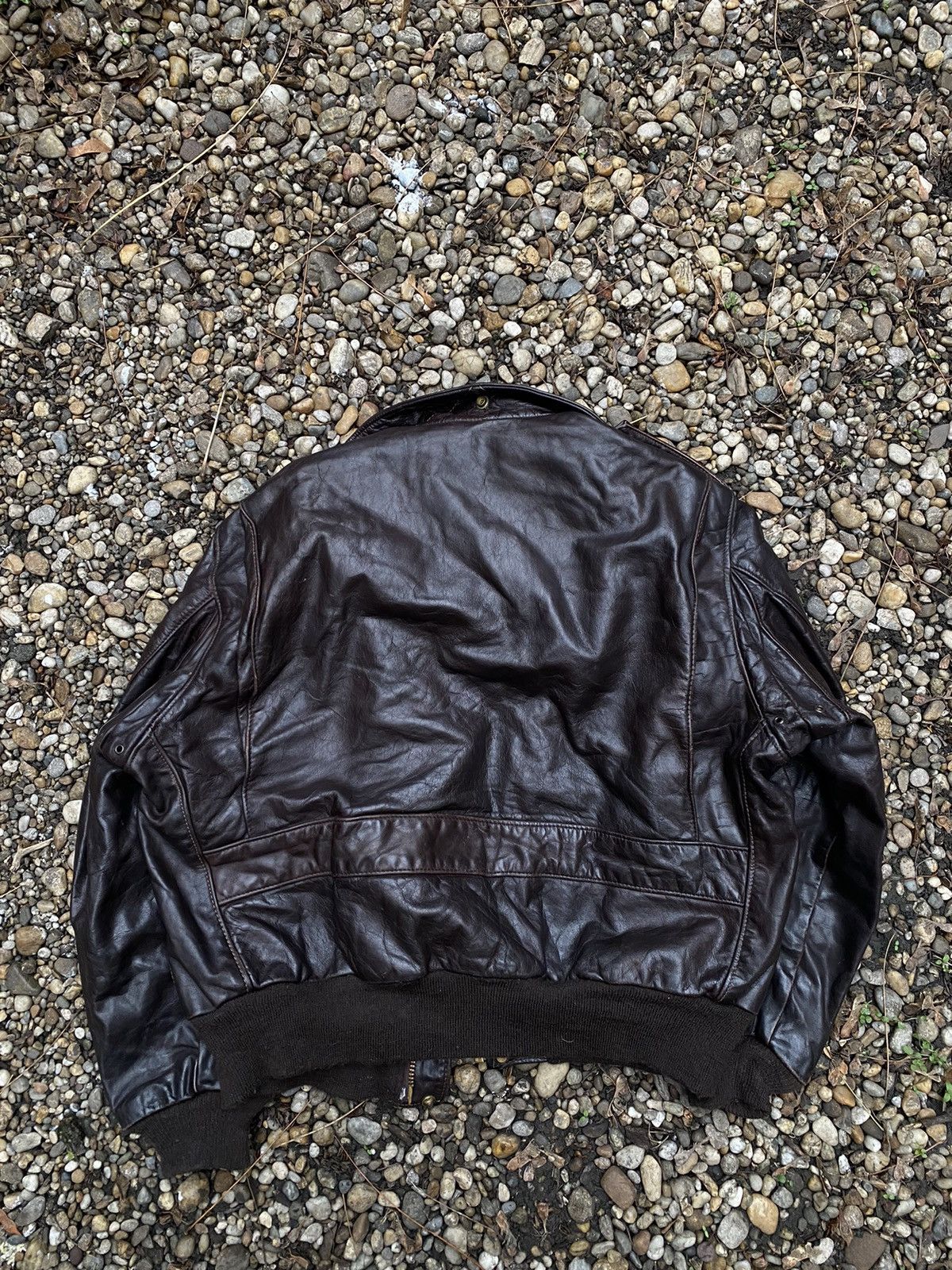 Schott × Vintage Vintage Schott Dense Talon Aviator Leather Jacket Size US M / EU 48-50 / 2 - 11 Thumbnail
