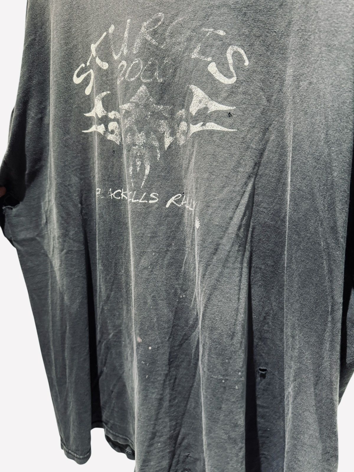 West Coast Choppers 2000’s Thrashed and Faded Vintage Sturgis Choppers Tee Size US XXL / EU 58 / 5 - 6 Thumbnail
