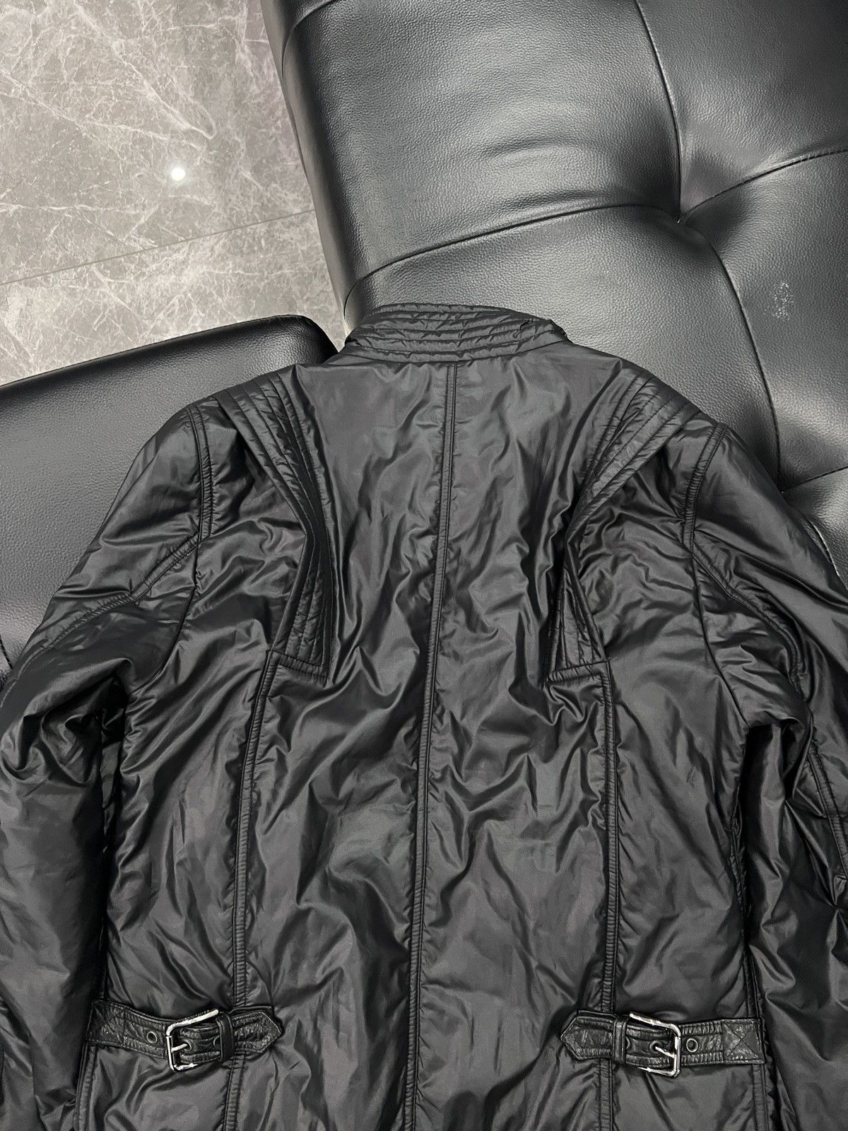 Dolce & Gabbana Dolce & Gabbana Nylon & Goatskin Trim Padded Jacket Size US M / EU 48-50 / 2 - 7 Thumbnail