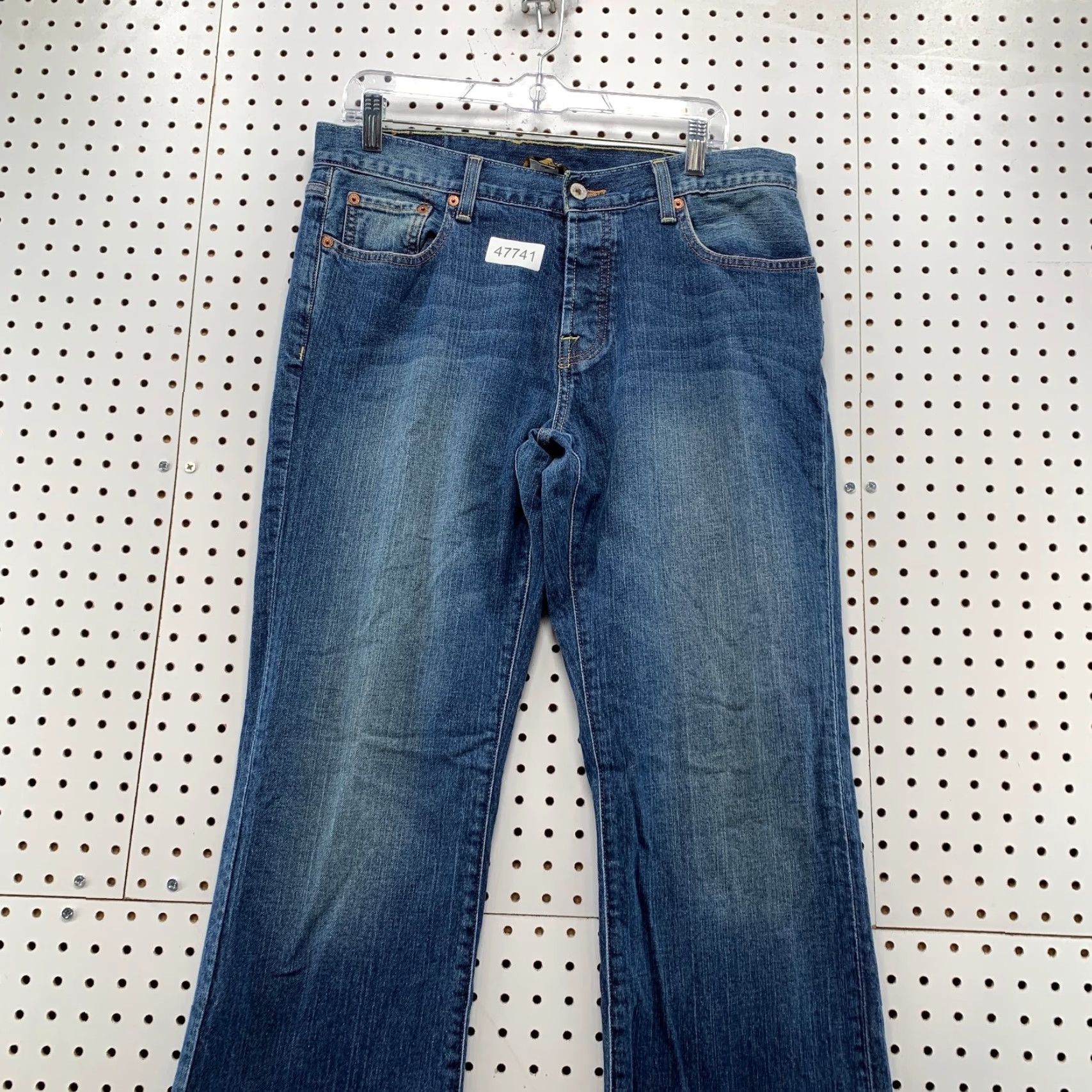 Lucky Brand VINTAGE Lucky Brand Denim Jeans Mens 34 Blue Miners Slim Fit Gene Montesano Jeans Mens 34 Blue Slim Bootcut Size US 34 / EU 50 - 5 Thumbnail