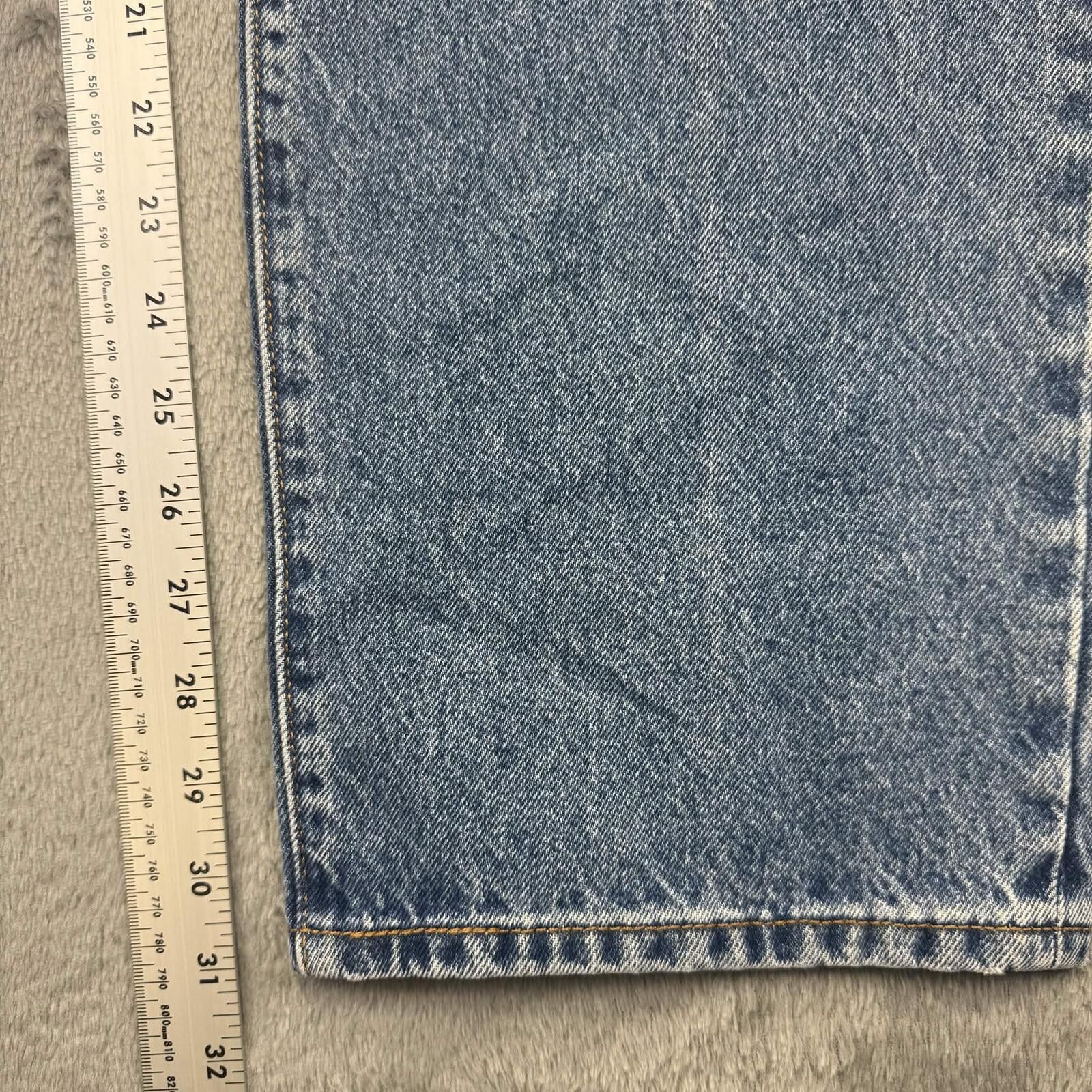 Carhartt Levi's 501 90s Jeans Womens W29 L32 Blue Denim Size US 29 - 6 Thumbnail