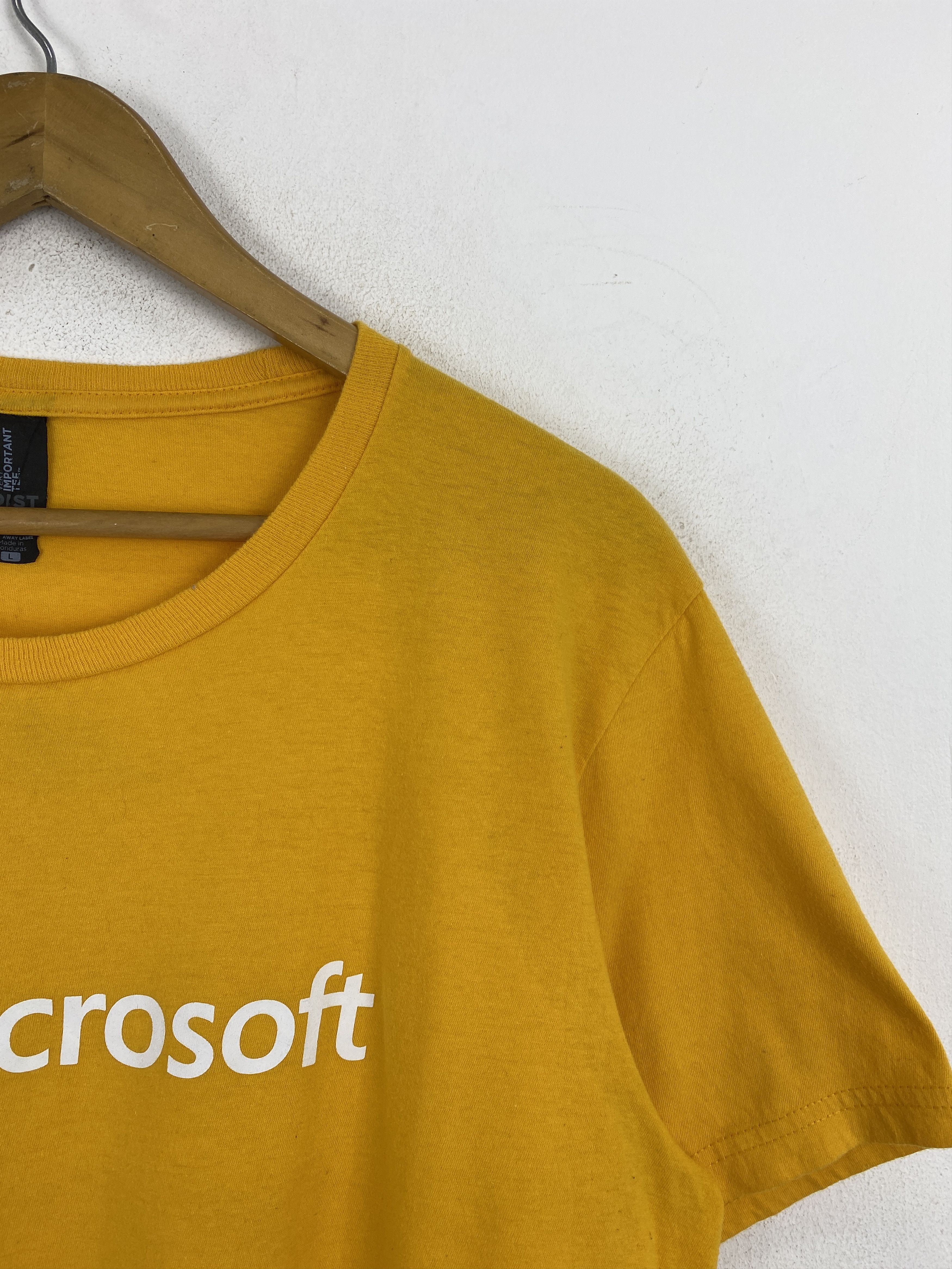 Microsoft × Vintage Vintage Microsoft Central Logo Tshirt TA0609 Size US L / EU 52-54 / 3 - 9 Thumbnail