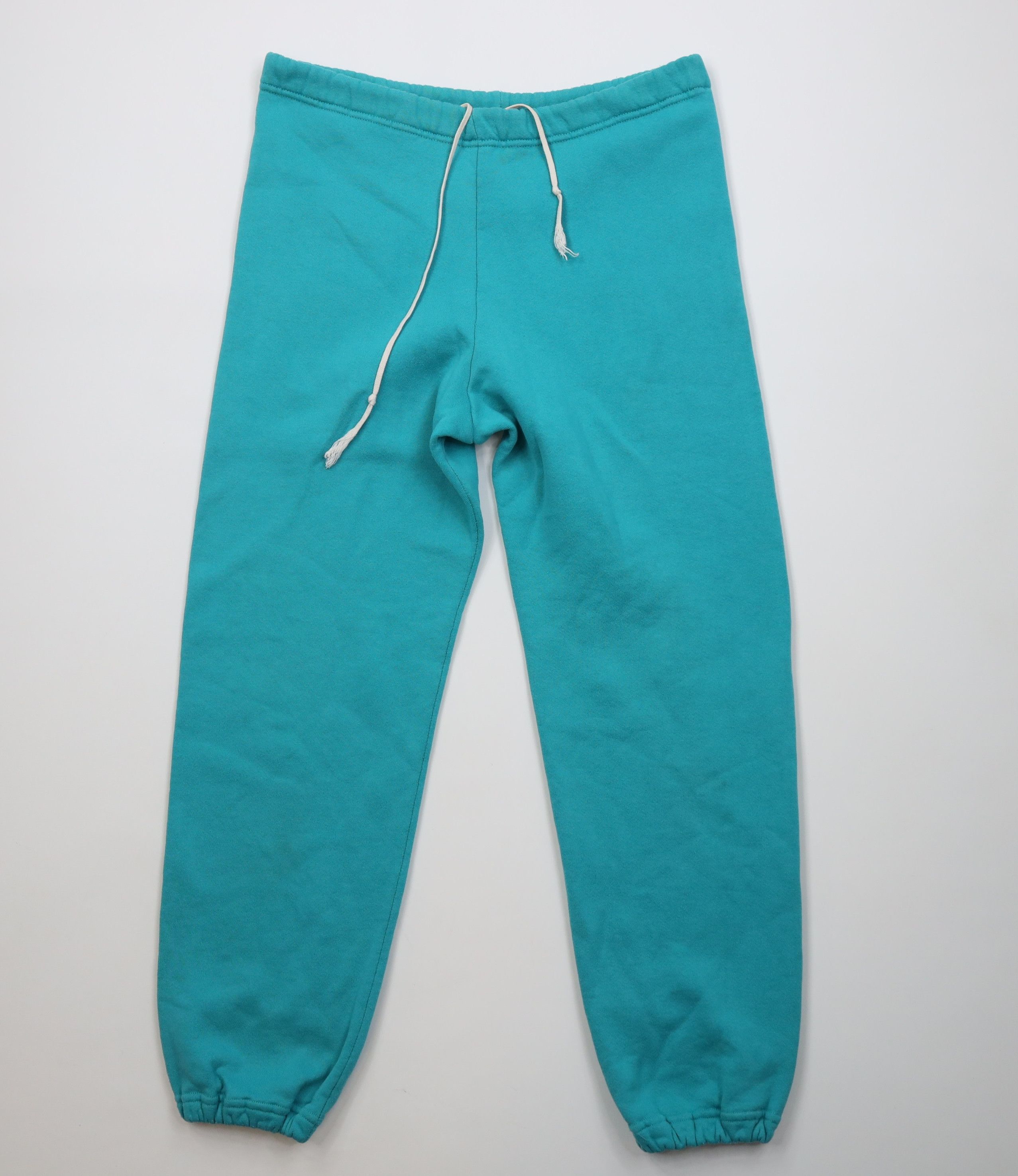 Russell Athletic Vintage 90s Russell Athletic Sweatpants Joggers Blue USA Size 34" / US 12 / IT 48 - 1 Thumbnail