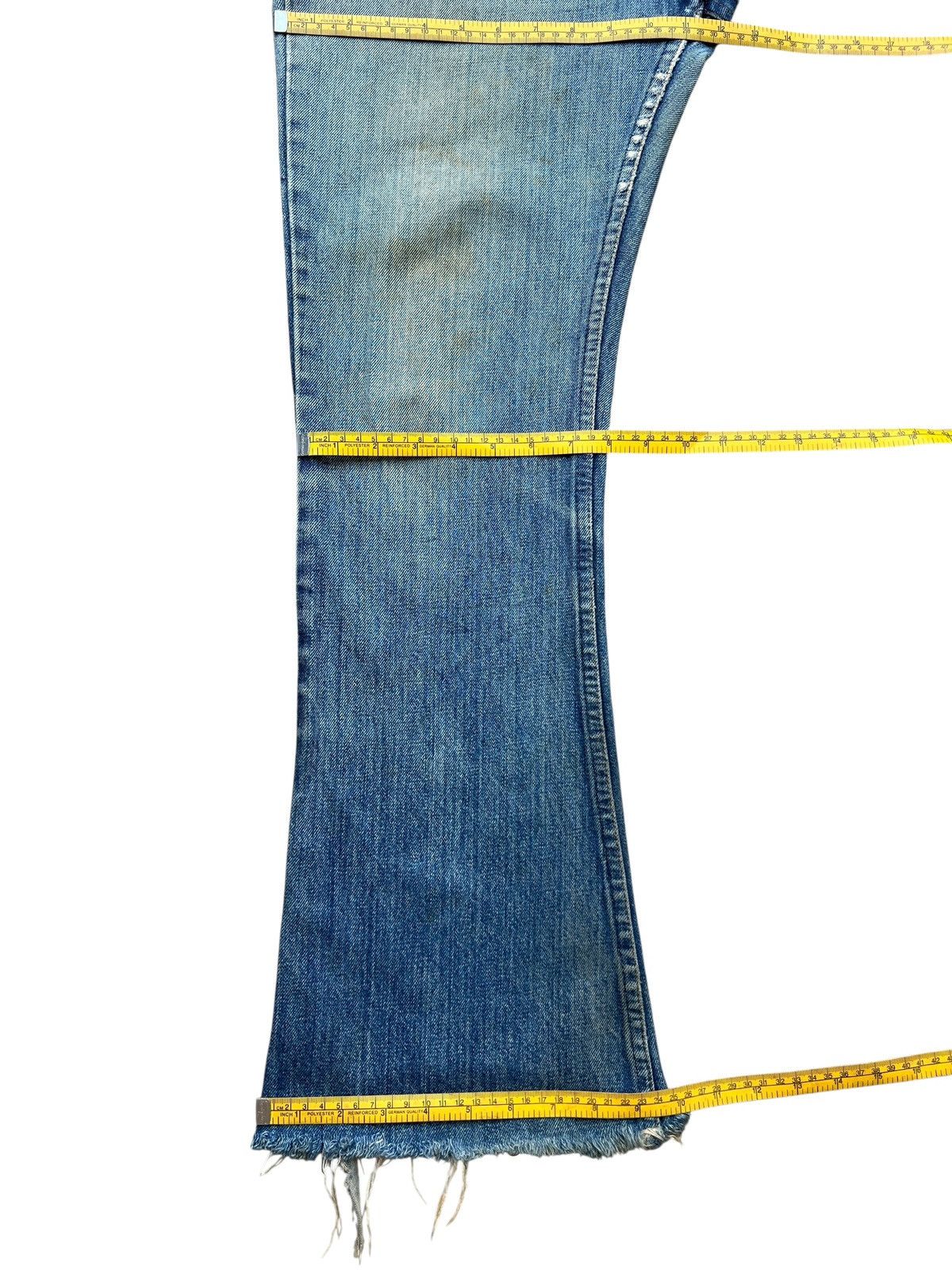 Levi's Vintage 70s Levi’s 646 Orange Bootcut Distressed Denim Jeans Size US 32 / EU 48 - 17 Thumbnail