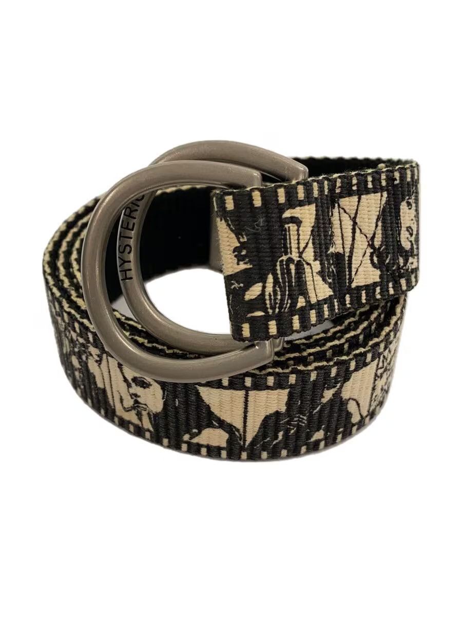 Hysteric Glamour XXX Film Print Canvas Belt Size ONE SIZE - 1 Thumbnail