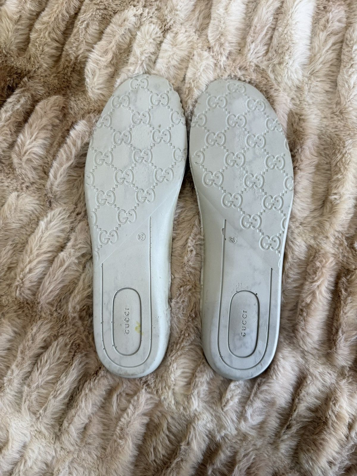 Gucci Gucci Ace Embellished Leather Size US 7.5 / IT 37.5 - 11 Thumbnail